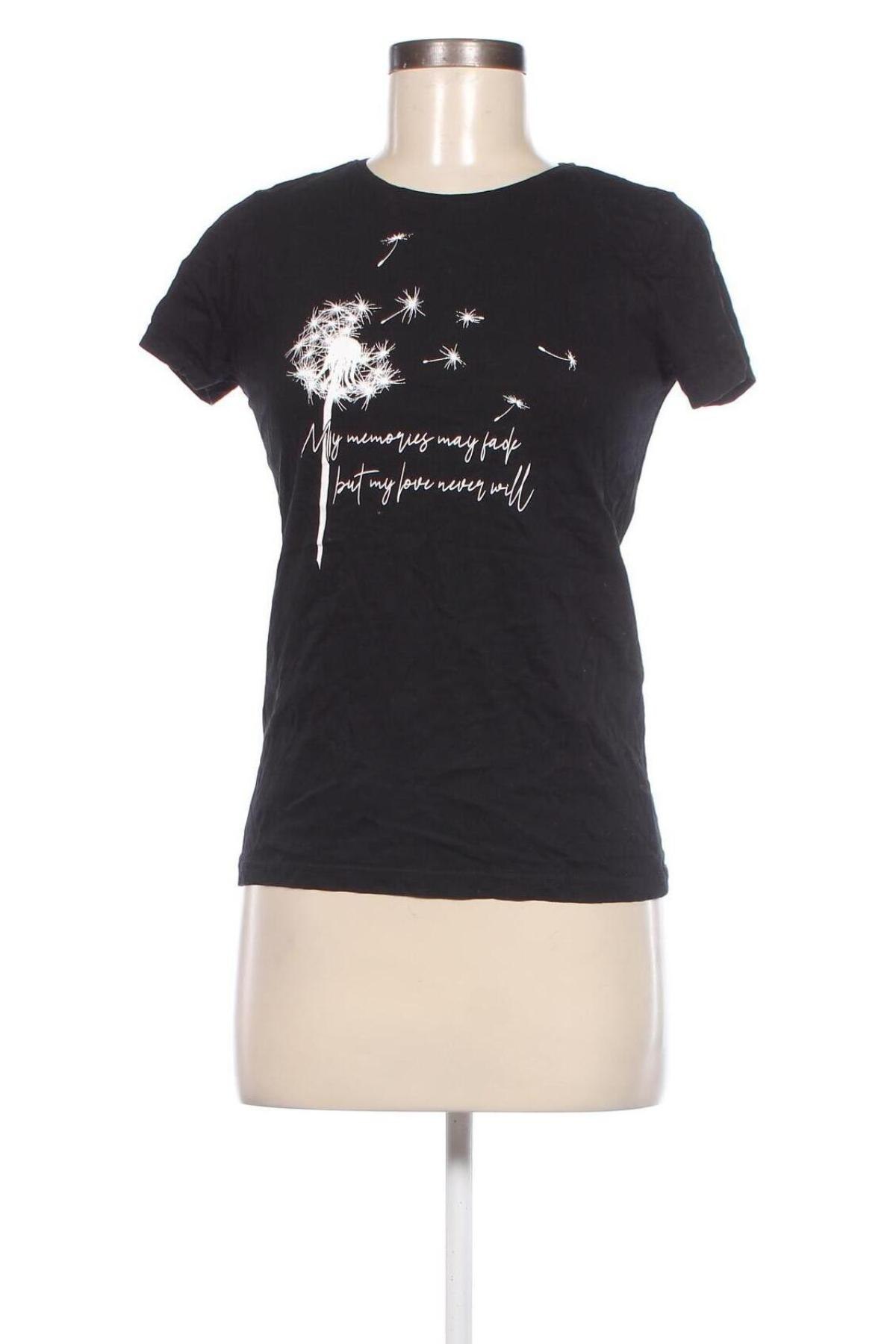 Γυναικείο t-shirt Blind Date, Μέγεθος XS, Χρώμα Μαύρο, Τιμή 8,04 €