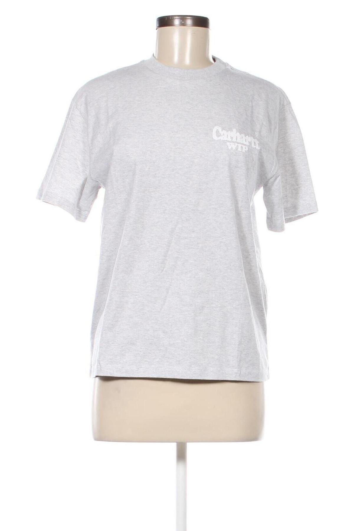 Дамска тениска Carhartt, Размер XS, Цвят Сив, Цена 43,40 лв.