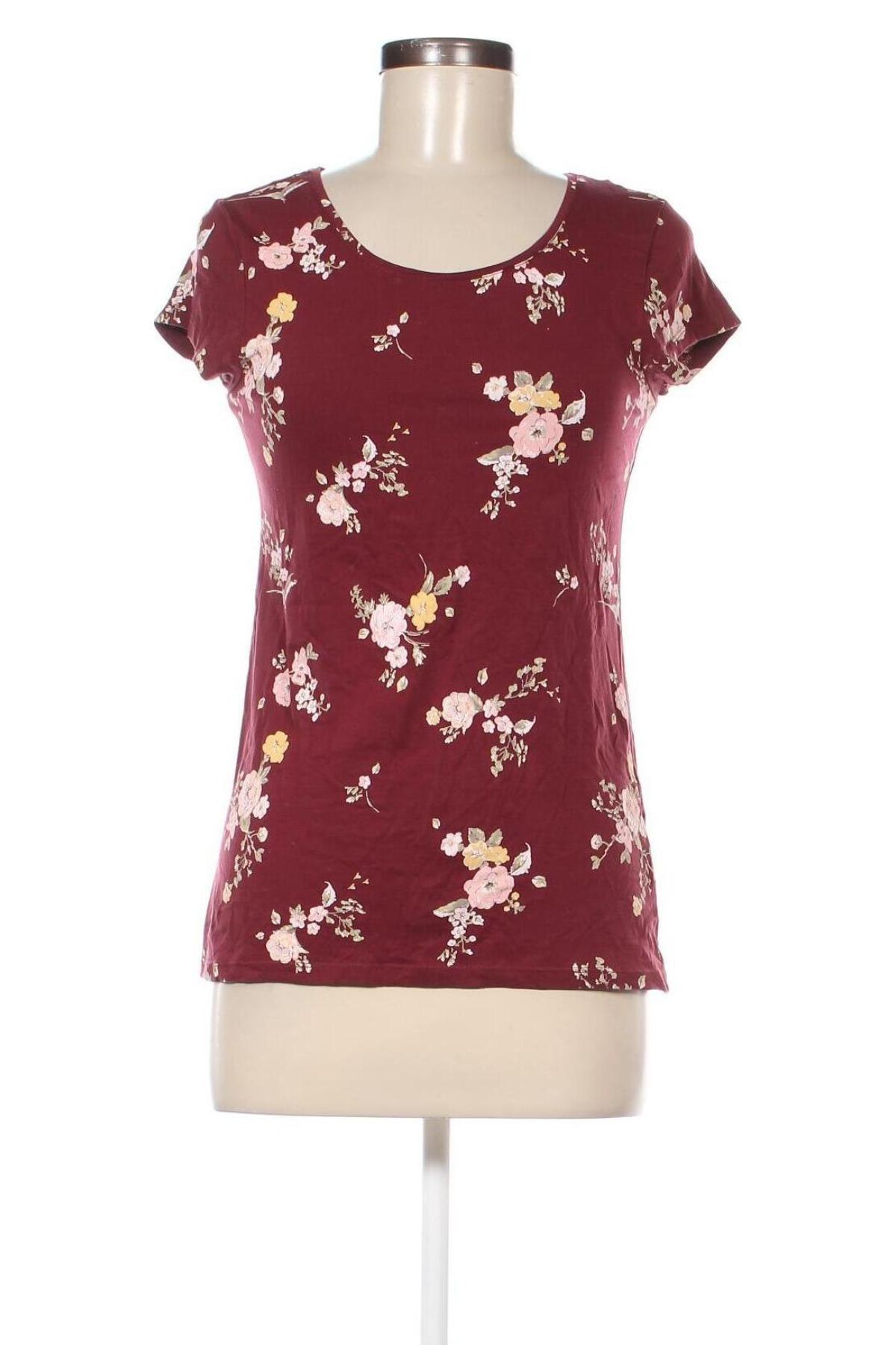Γυναικείο t-shirt Clockhouse, Μέγεθος L, Χρώμα Κόκκινο, Τιμή 7,64 €