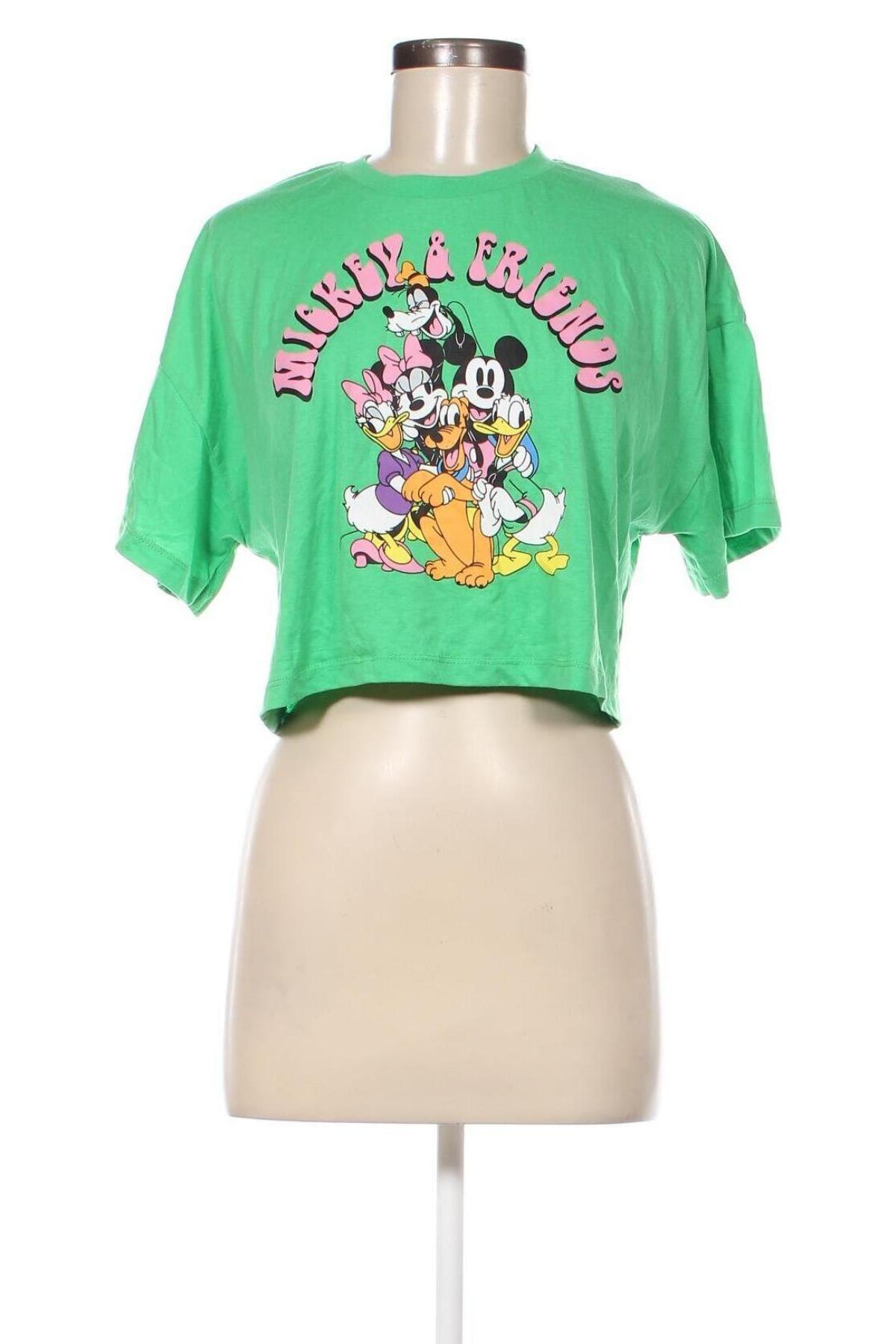 Damen T-Shirt Disney, Größe M, Farbe Grün, Preis 9,05 €