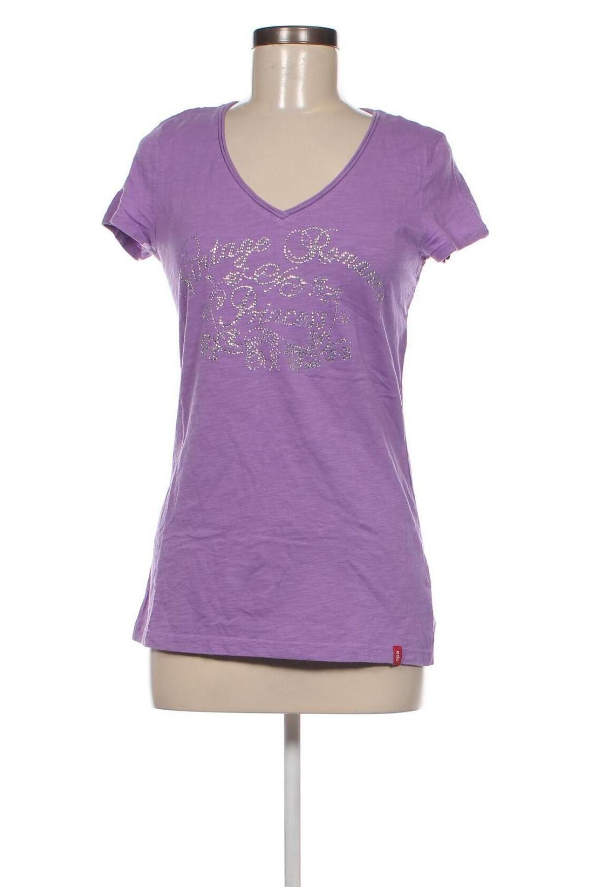 Damen T-Shirt Edc By Esprit, Größe M, Farbe Lila, Preis 11,13 €
