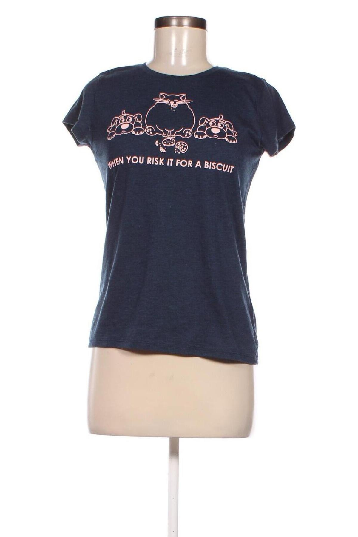 Damen T-Shirt Fb Sister, Größe M, Farbe Blau, Preis 6,34 €