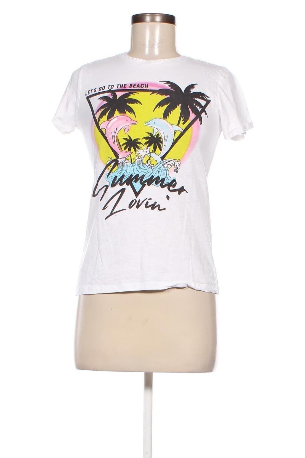 Damen T-Shirt Fb Sister, Größe XS, Farbe Weiß, Preis € 4,53