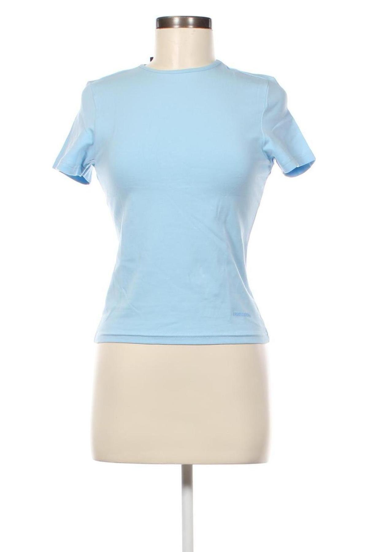 Damen T-Shirt Fruit Of The Loom, Größe XS, Farbe Blau, Preis € 14,61