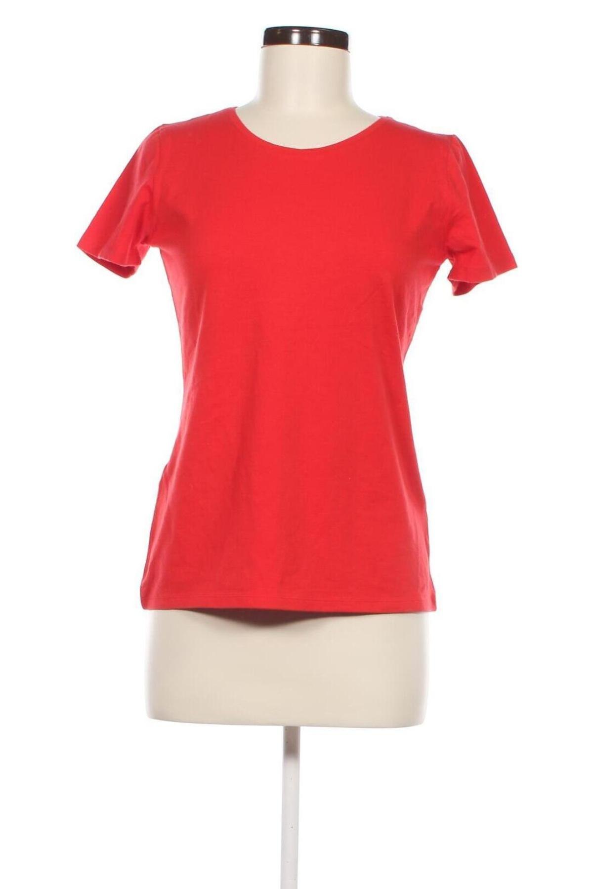 Γυναικείο t-shirt Fruit Of The Loom, Μέγεθος M, Χρώμα Κόκκινο, Τιμή 8,04 €