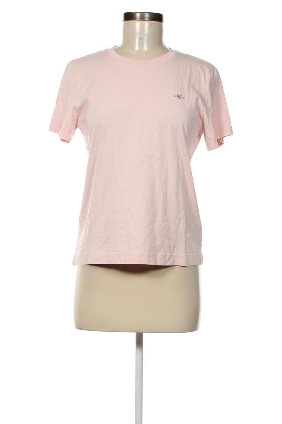 Γυναικείο t-shirt Gant, Μέγεθος M, Χρώμα Ρόζ , Τιμή 35,25 €