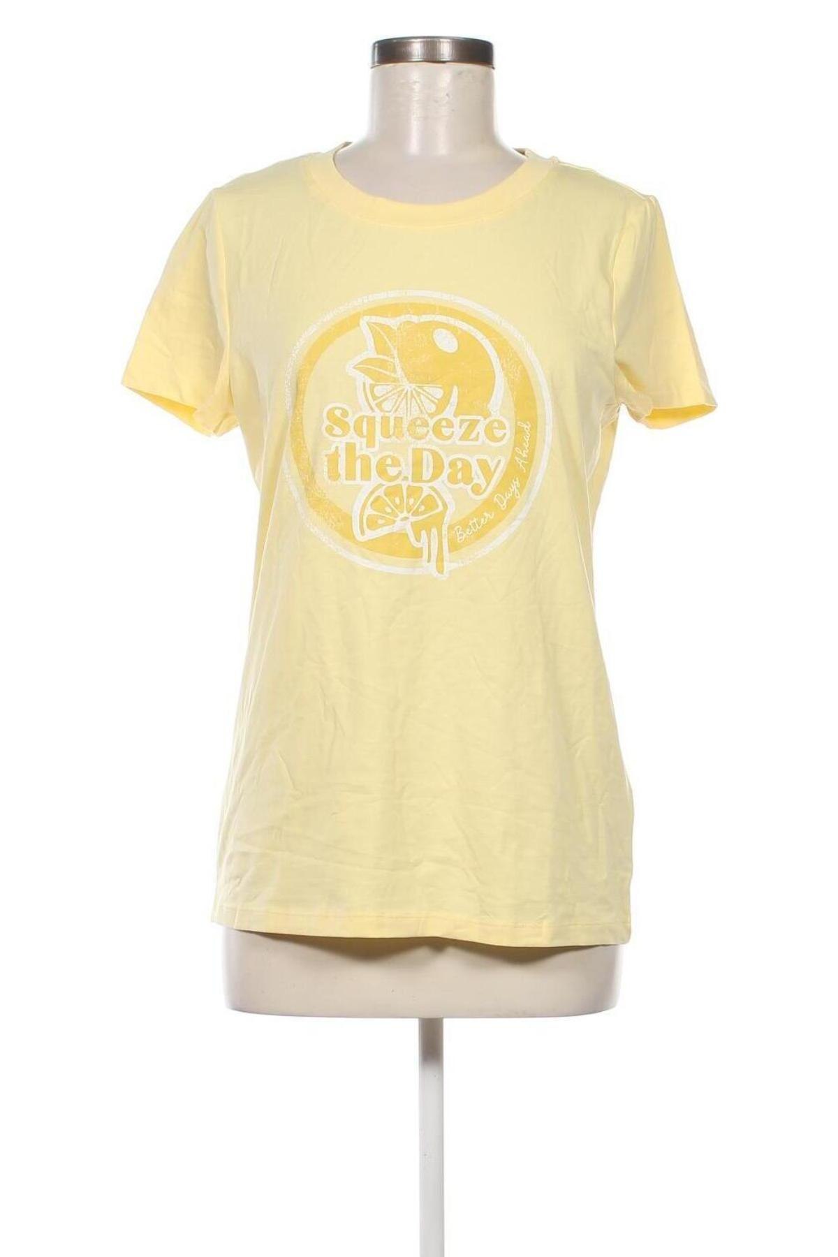 Damen T-Shirt Gina Benotti, Größe S, Farbe Gelb, Preis € 4,98