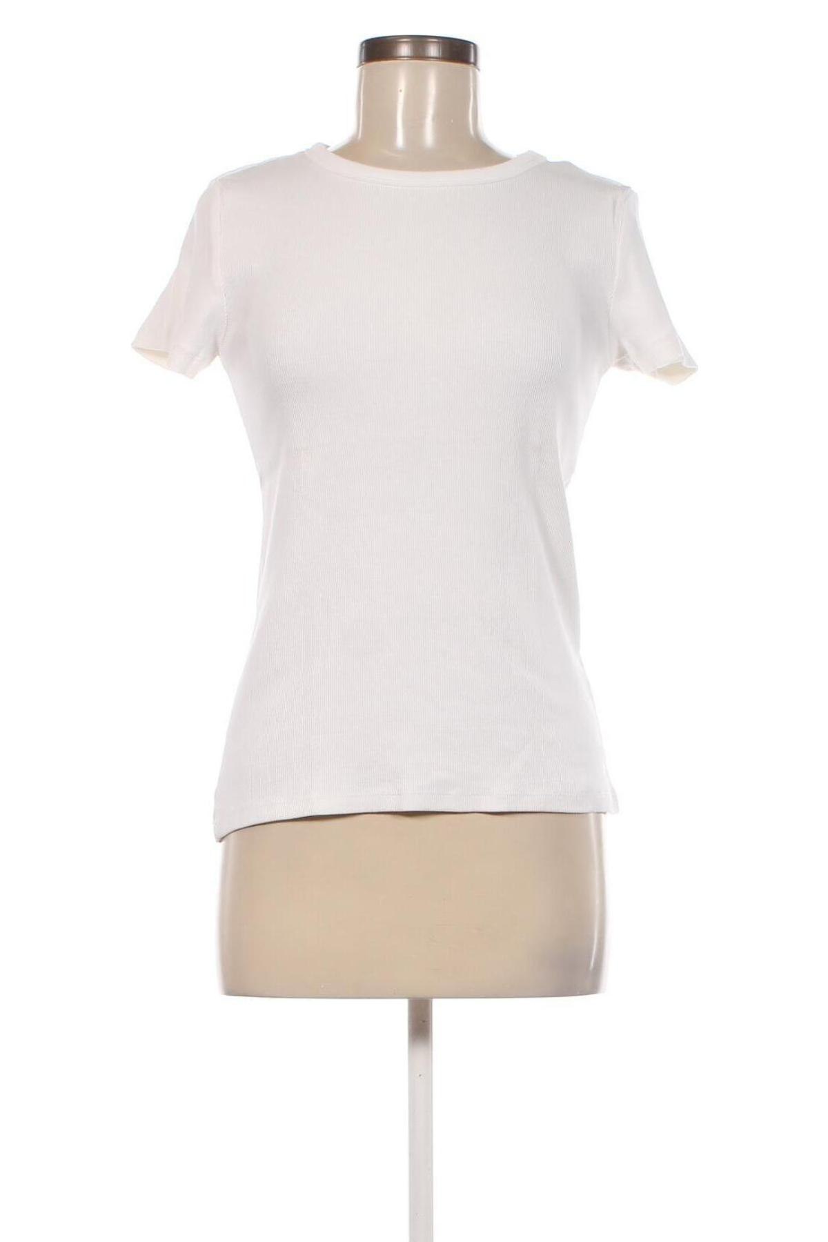 Γυναικείο t-shirt H&M, Μέγεθος M, Χρώμα Λευκό, Τιμή 3,99 €