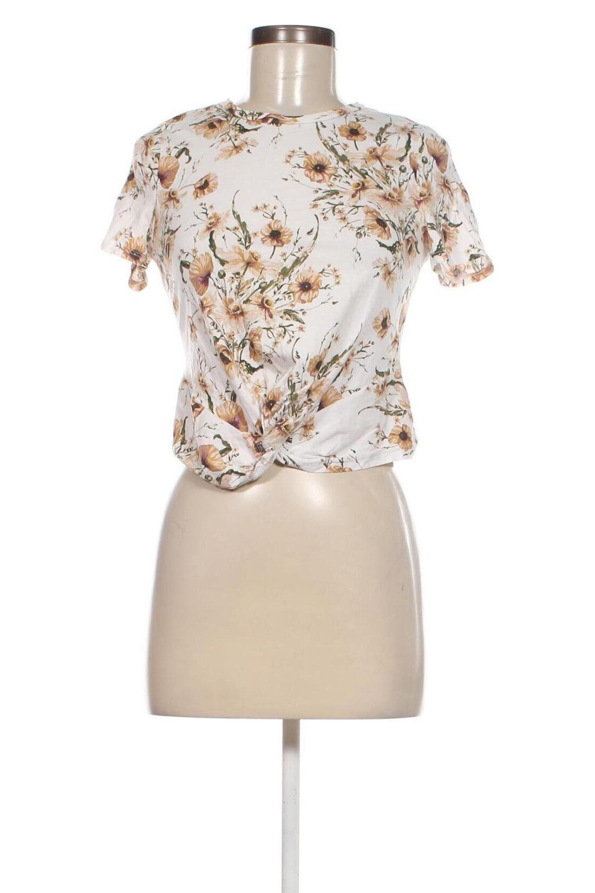 Γυναικείο t-shirt H&M, Μέγεθος S, Χρώμα Πολύχρωμο, Τιμή 3,79 €