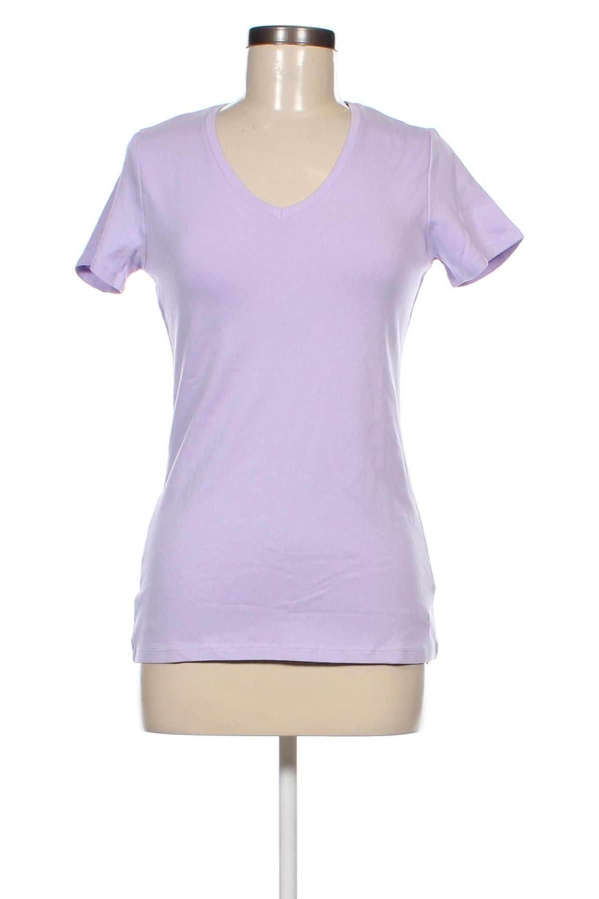 Tricou de femei H&M L.O.G.G., Mărime L, Culoare Mov, Preț 40,62 Lei