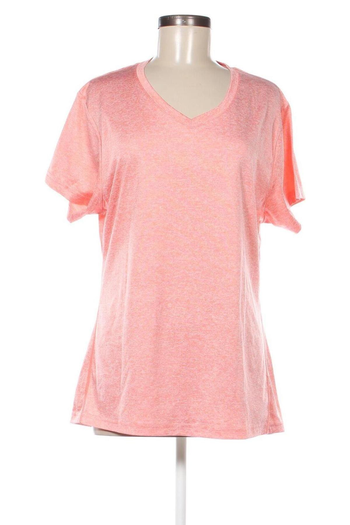 Γυναικείο t-shirt Icyzone, Μέγεθος XL, Χρώμα Πορτοκαλί, Τιμή 7,64 €