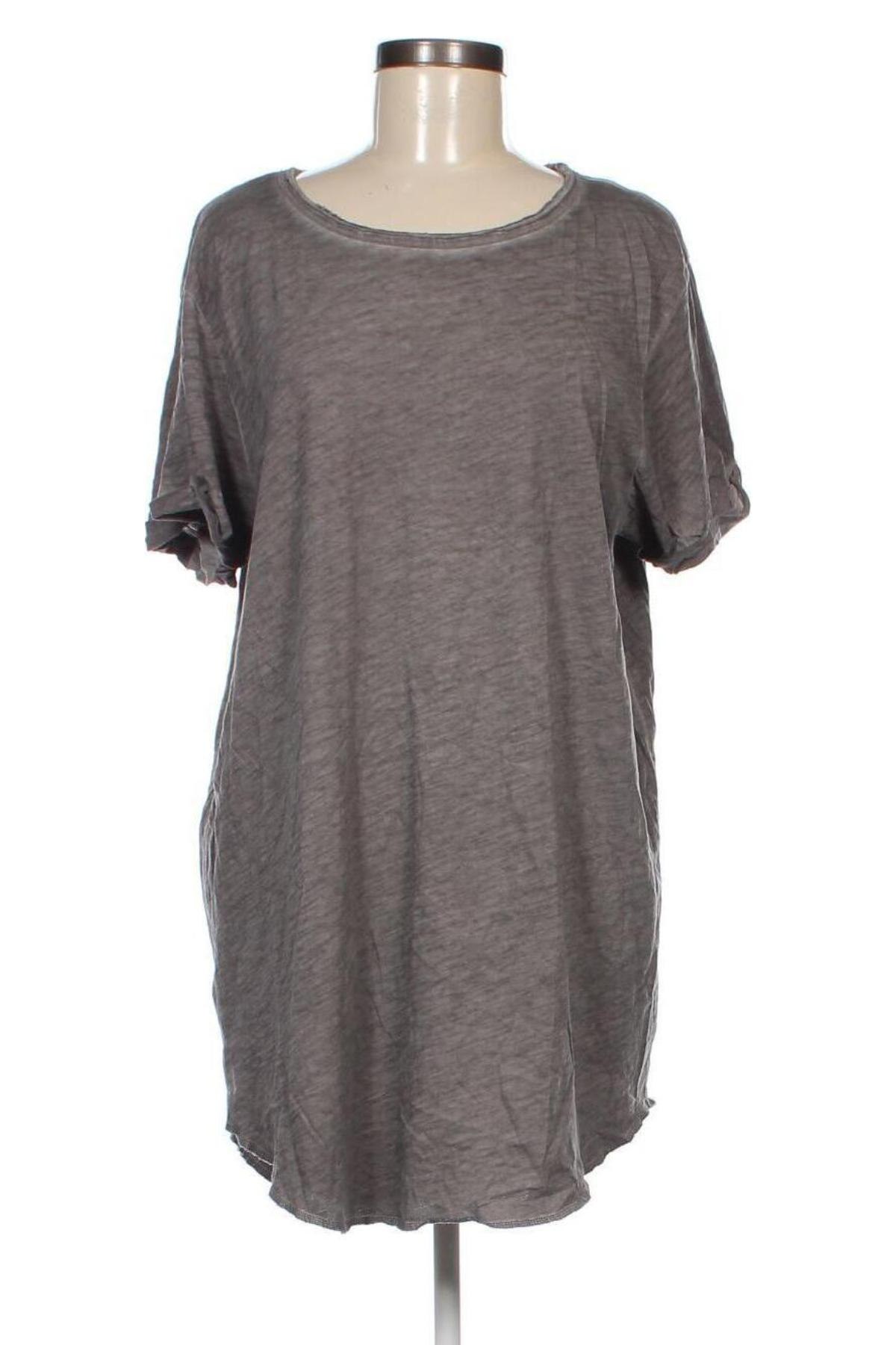 Damen T-Shirt John Devin, Größe M, Farbe Grau, Preis € 9,05