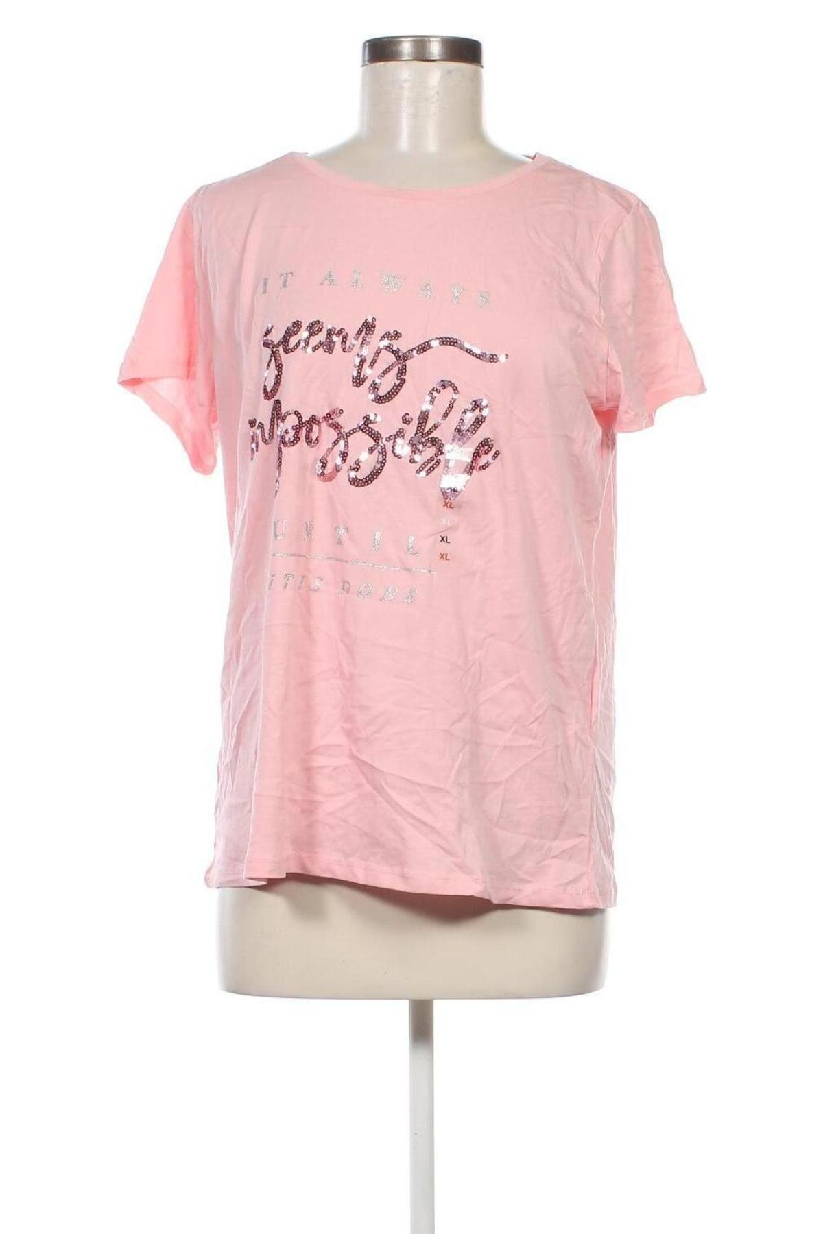 Damen T-Shirt LCW, Größe XL, Farbe Rosa, Preis € 9,05