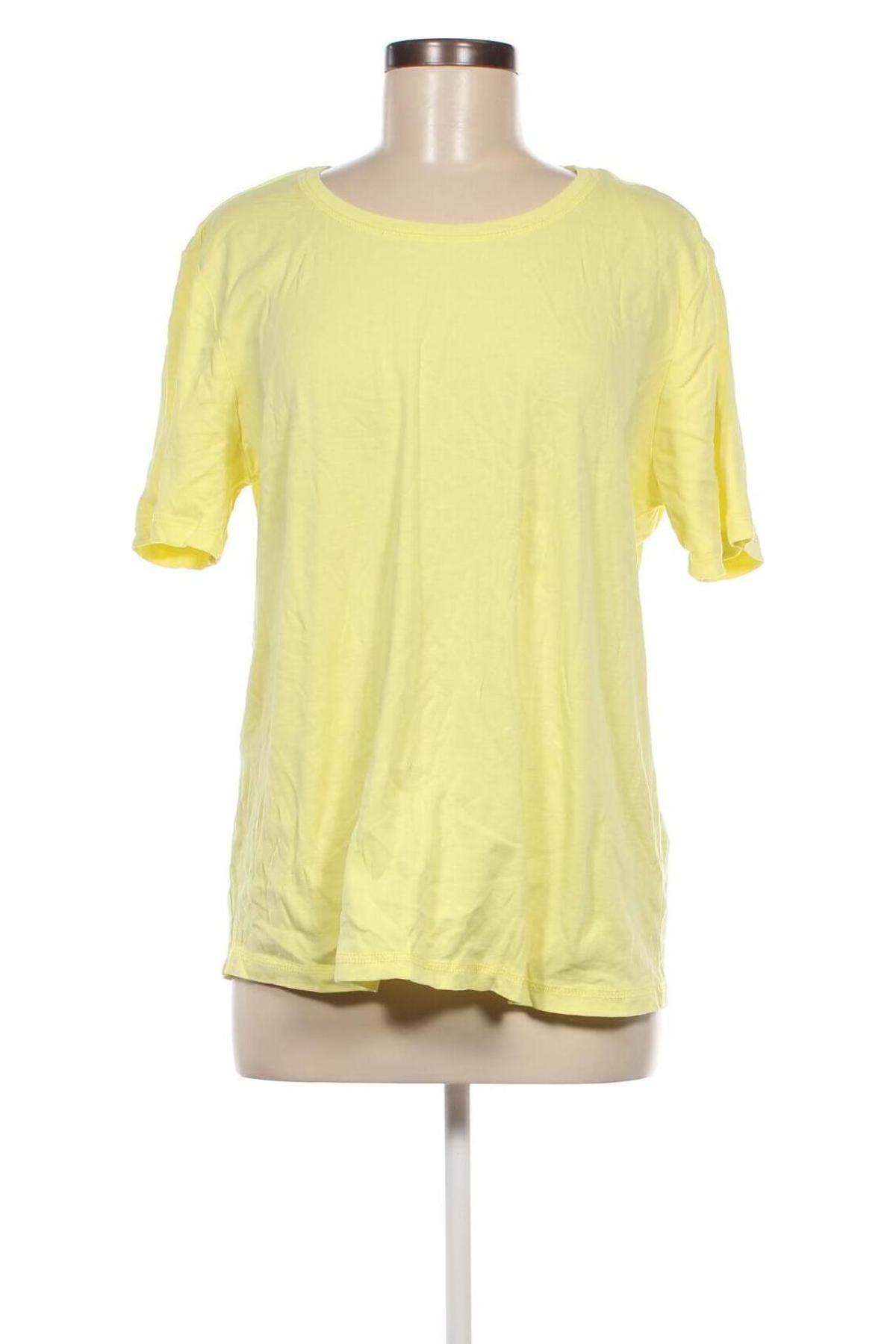 Damen T-Shirt Laura Torelli, Größe XL, Farbe Gelb, Preis 8,15 €