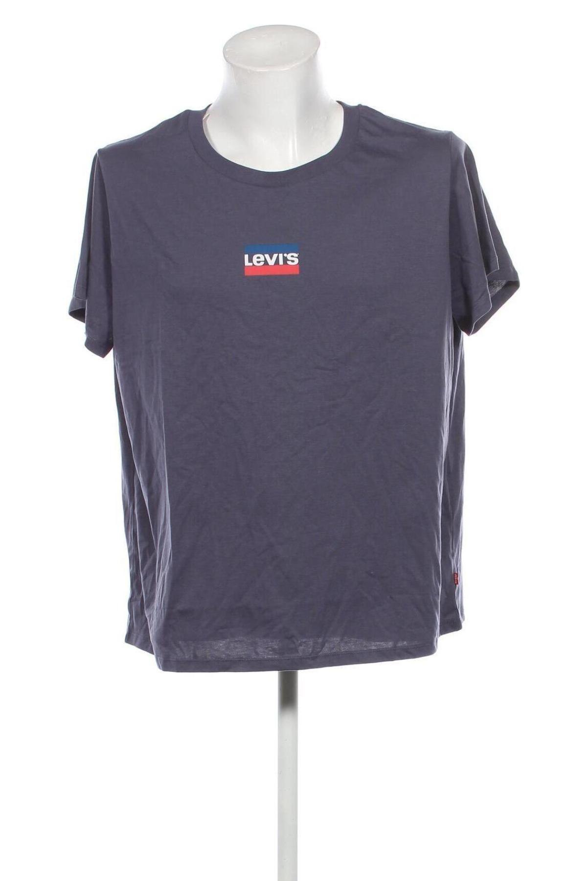 Γυναικείο t-shirt Levi's, Μέγεθος XXL, Χρώμα Μπλέ, Τιμή 30,36 €