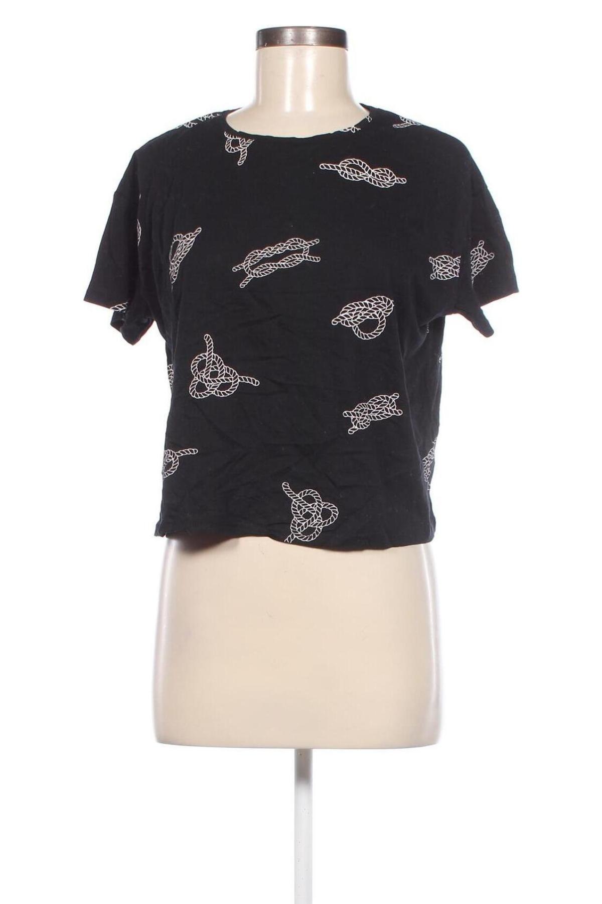 Damen T-Shirt Mango, Größe S, Farbe Schwarz, Preis € 11,13