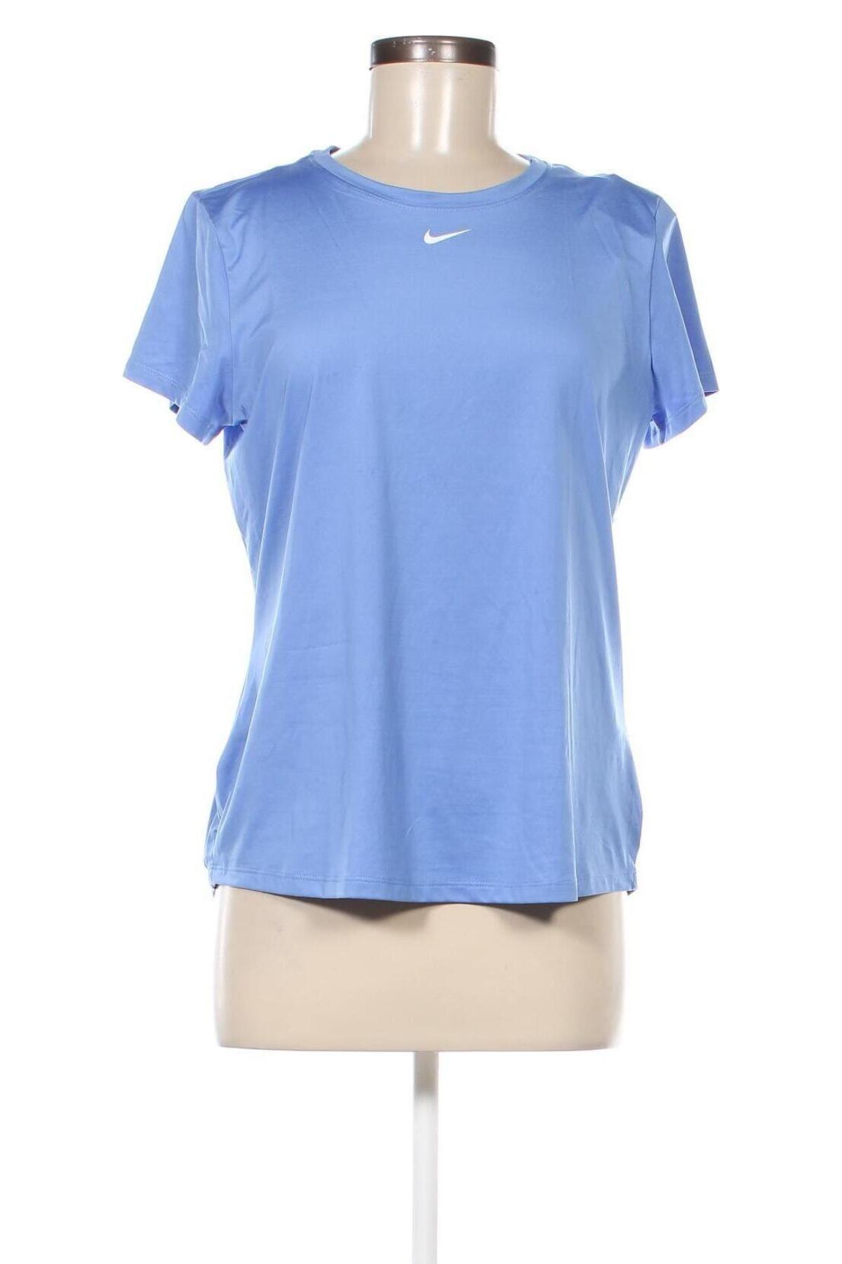 Γυναικείο t-shirt Nike, Μέγεθος L, Χρώμα Μπλέ, Τιμή 31,96 €