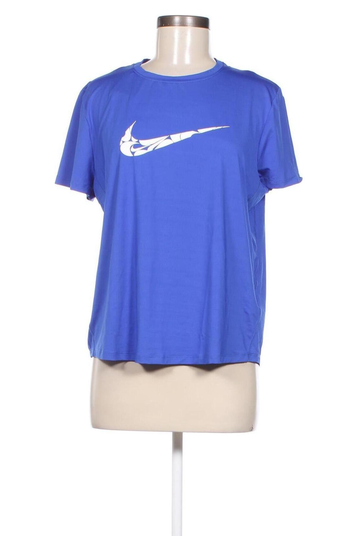 Γυναικείο t-shirt Nike, Μέγεθος L, Χρώμα Μπλέ, Τιμή 30,36 €