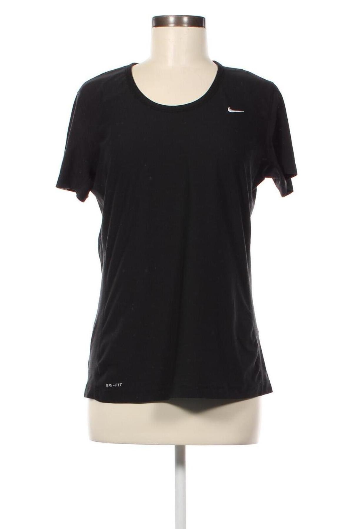 Damen T-Shirt Nike, Größe L, Farbe Schwarz, Preis € 18,79