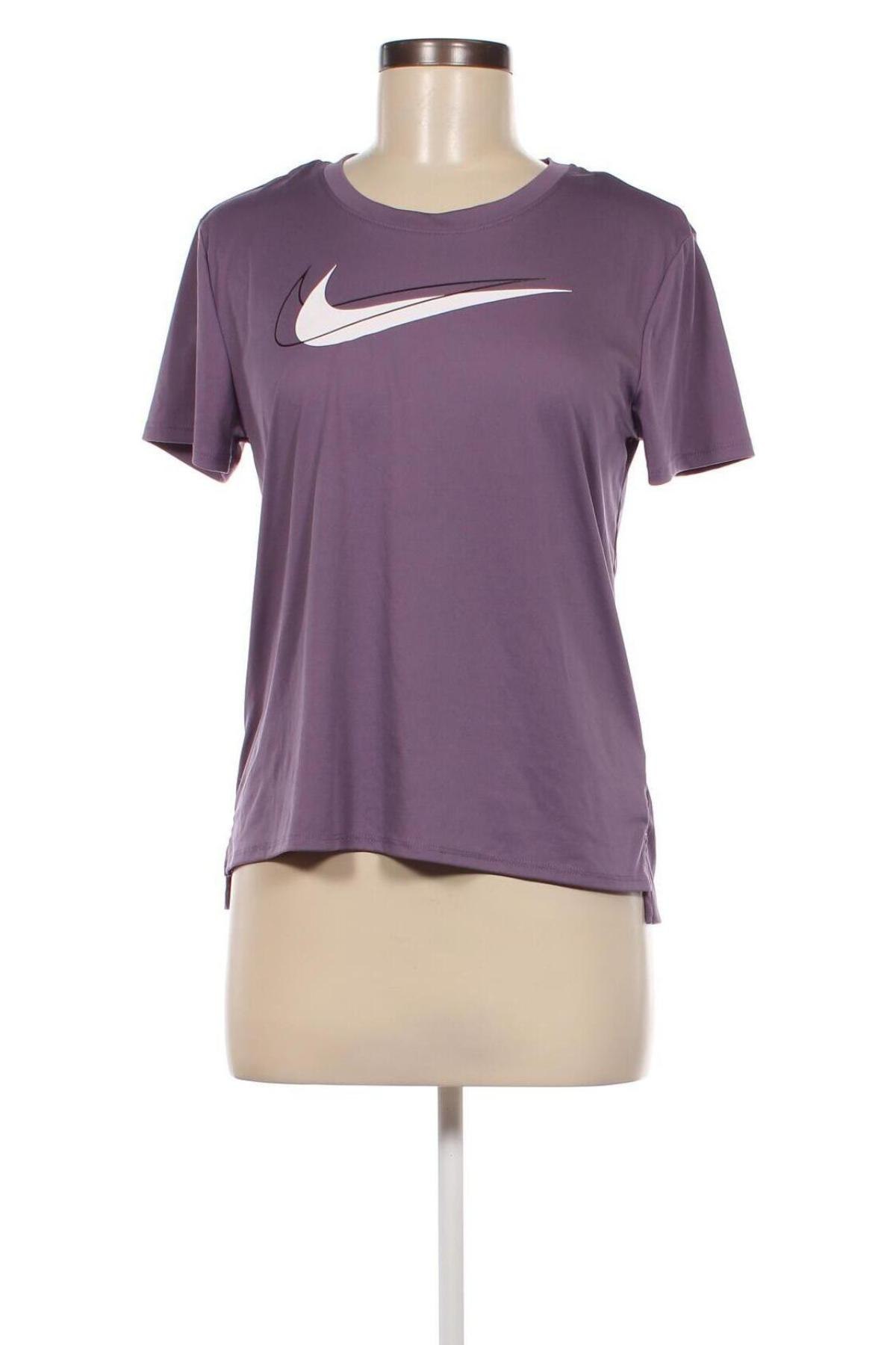 Γυναικείο t-shirt Nike, Μέγεθος M, Χρώμα Βιολετί, Τιμή 16,70 €