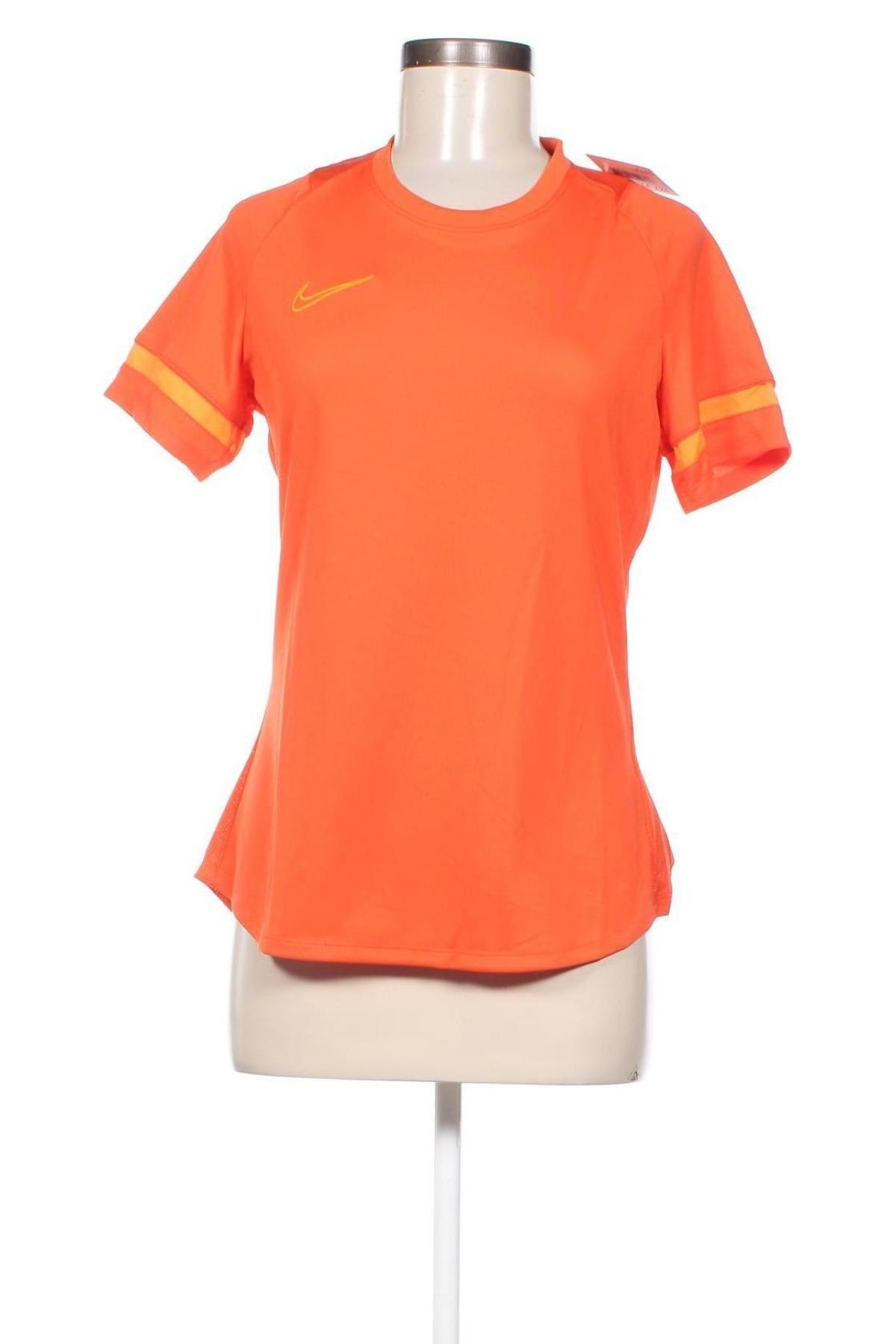 Γυναικείο t-shirt Nike, Μέγεθος M, Χρώμα Πορτοκαλί, Τιμή 15,87 €