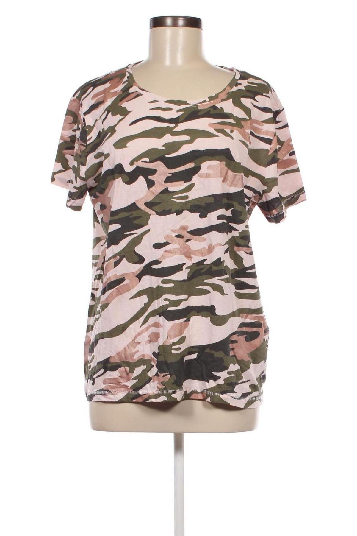 Γυναικείο t-shirt ONLY, Μέγεθος XL, Χρώμα Πολύχρωμο, Τιμή 8,66 €