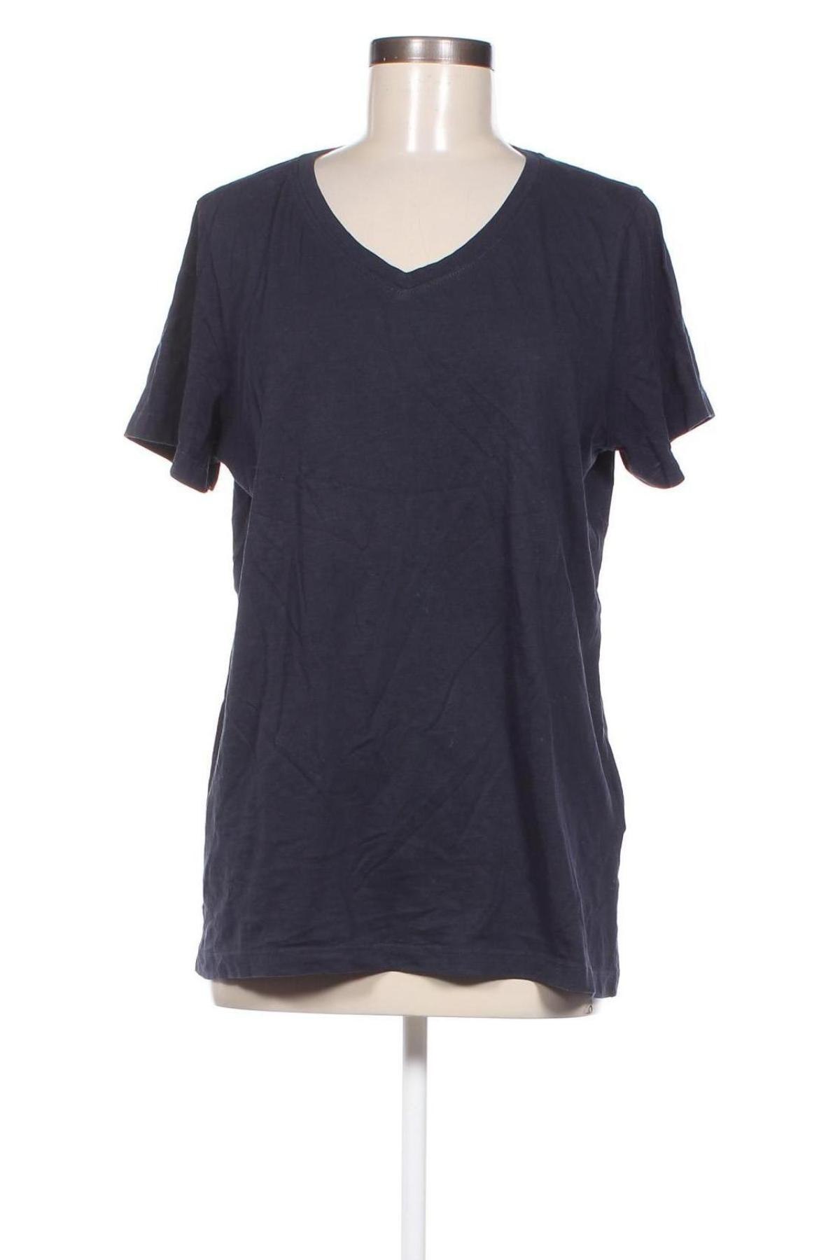 Γυναικείο t-shirt ONLY Carmakoma, Μέγεθος L, Χρώμα Μπλέ, Τιμή 8,23 €