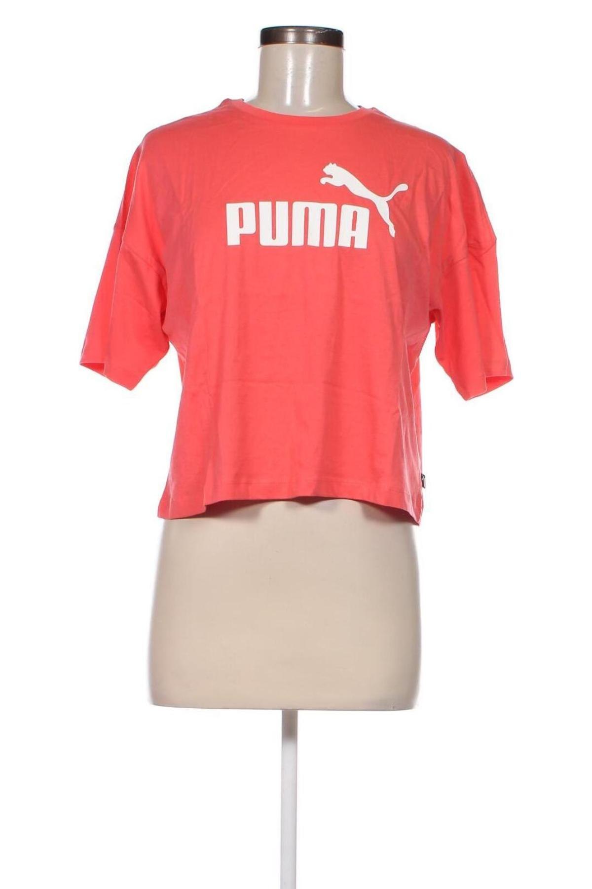 Damski T-shirt PUMA, Rozmiar M, Kolor Różowy, Cena 148,73 zł