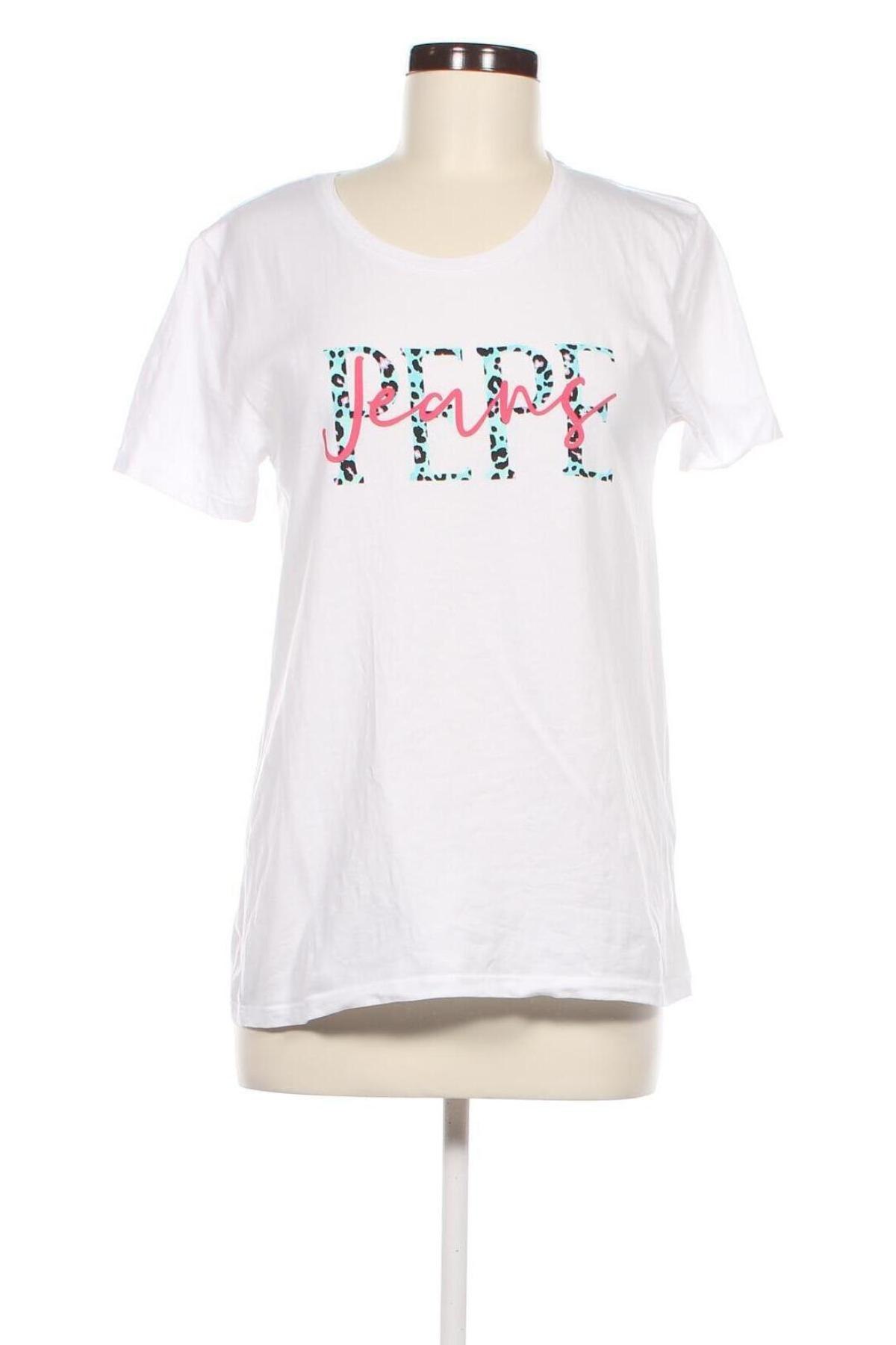 Damski T-shirt Pepe Jeans, Rozmiar S, Kolor Biały, Cena 165,26 zł