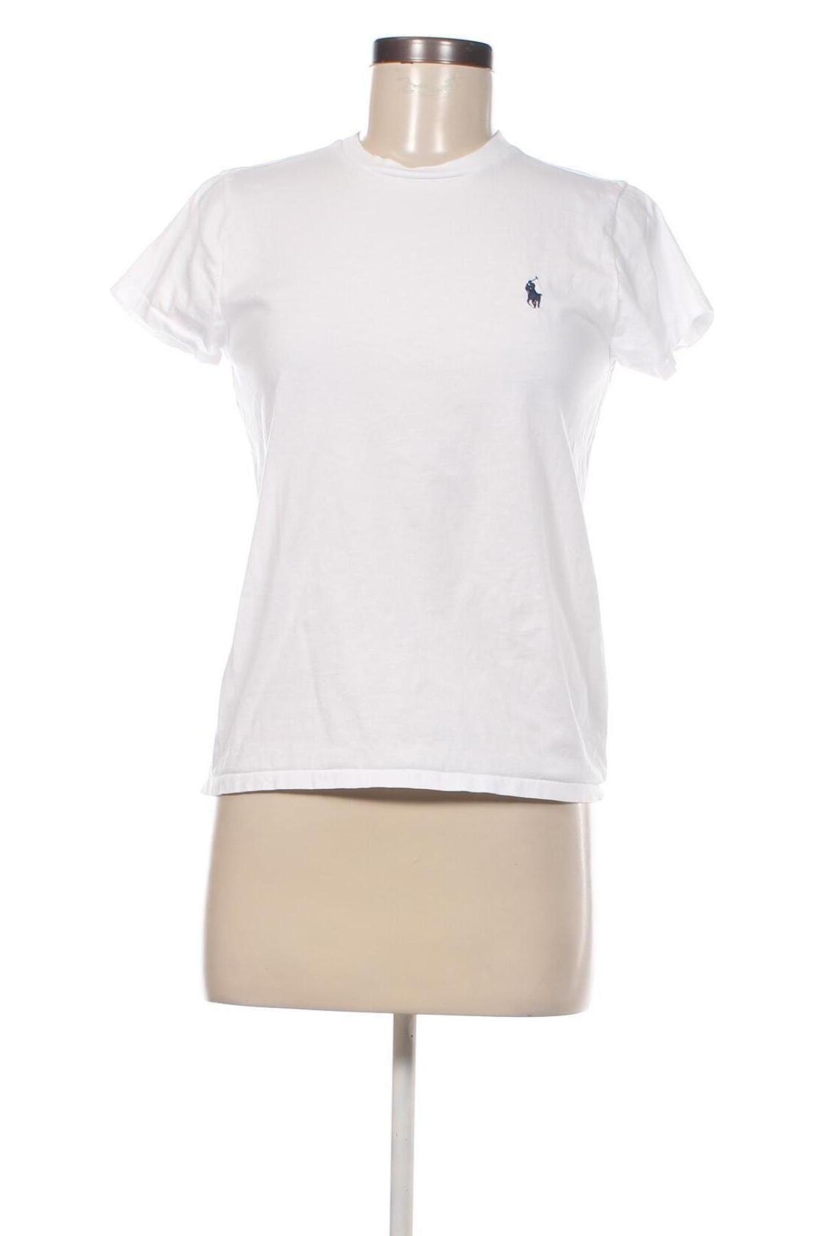 Damen T-Shirt Polo By Ralph Lauren, Größe S, Farbe Weiß, Preis 60,31 €