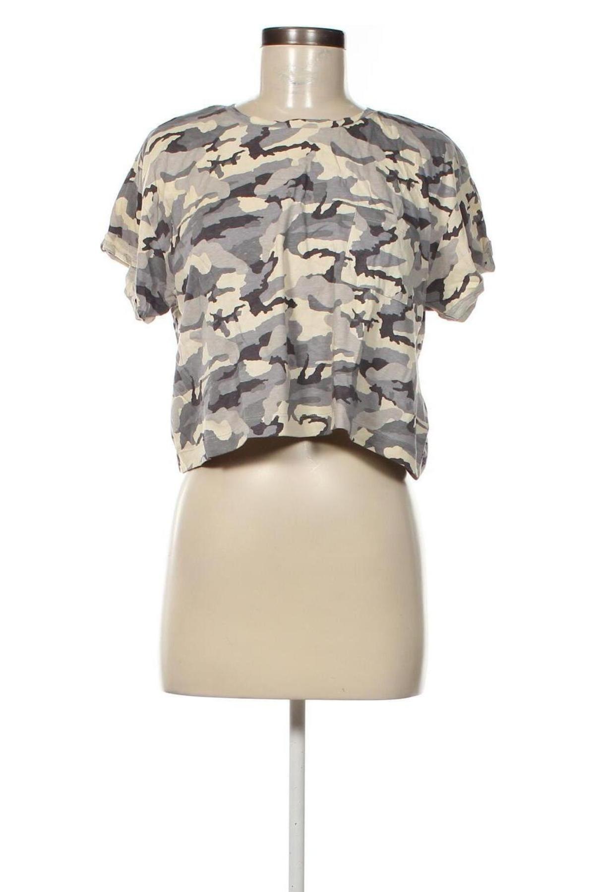 Damen T-Shirt Pull&Bear, Größe S, Farbe Mehrfarbig, Preis € 6,62