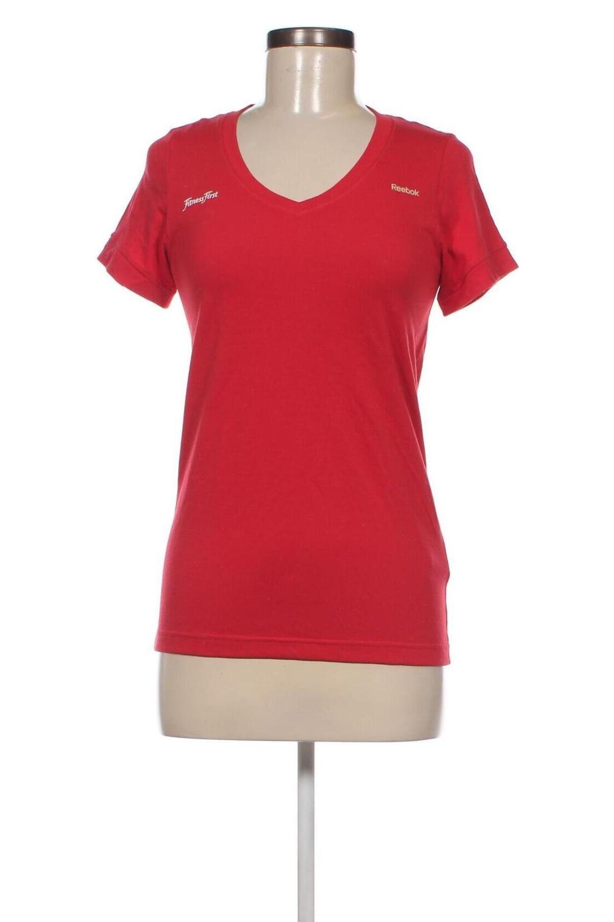 Damen T-Shirt Reebok, Größe S, Farbe Rot, Preis 8,46 €