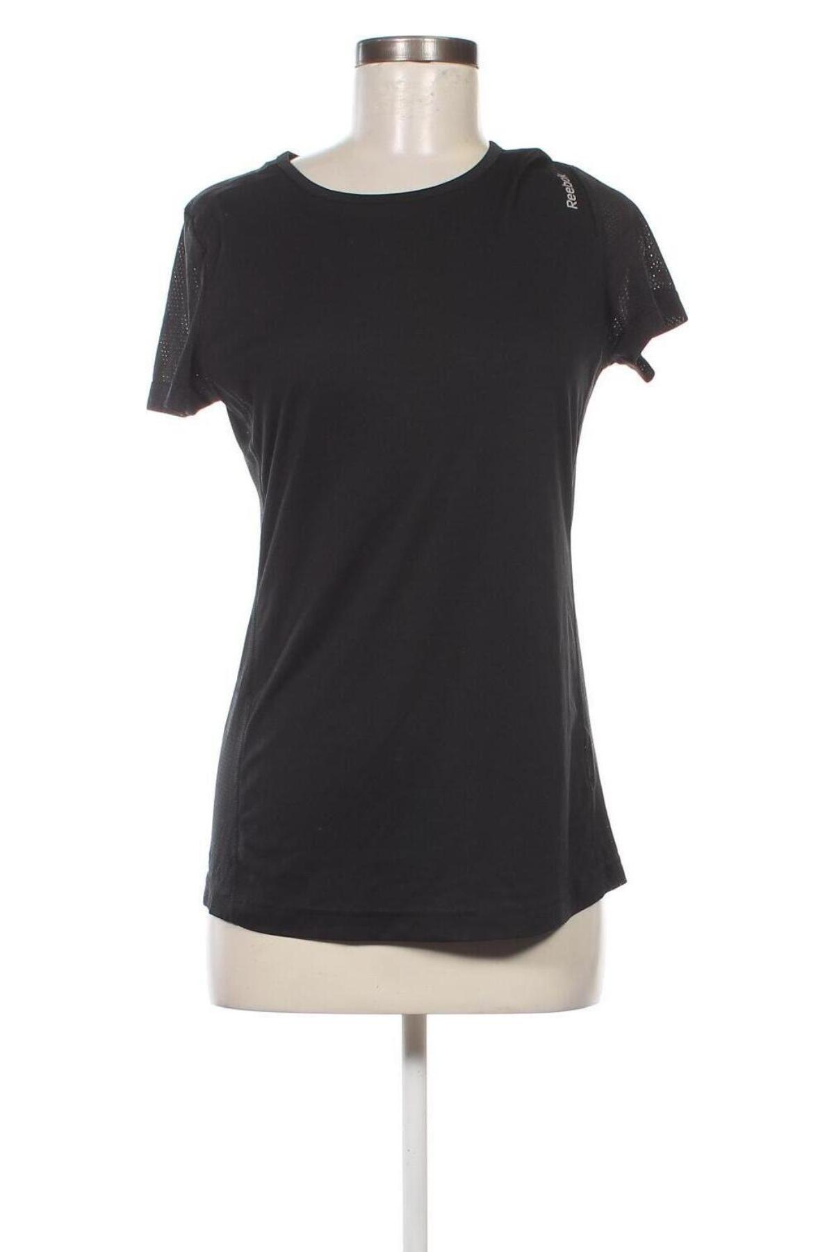 Damen T-Shirt Reebok, Größe M, Farbe Schwarz, Preis 16,91 €