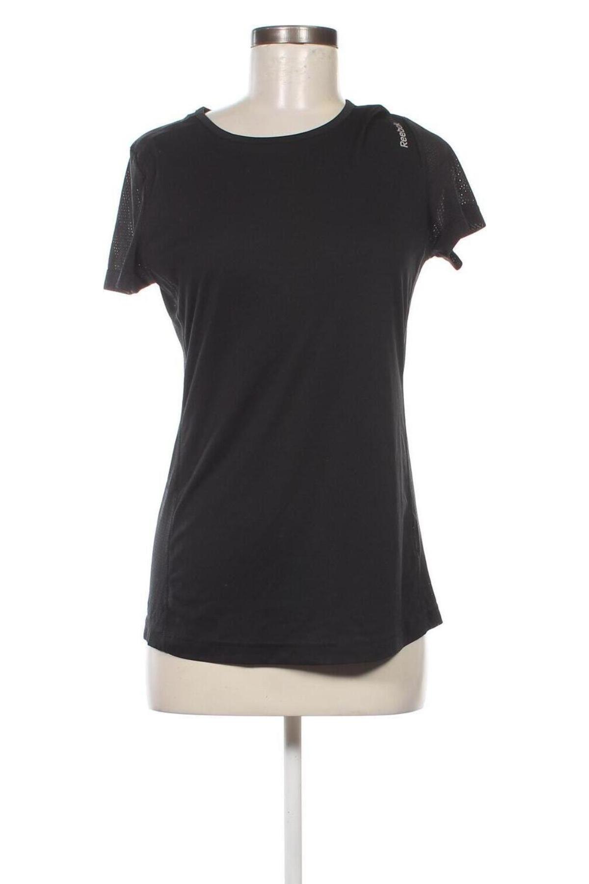 Γυναικείο t-shirt Reebok, Μέγεθος M, Χρώμα Μαύρο, Τιμή 16,70 €