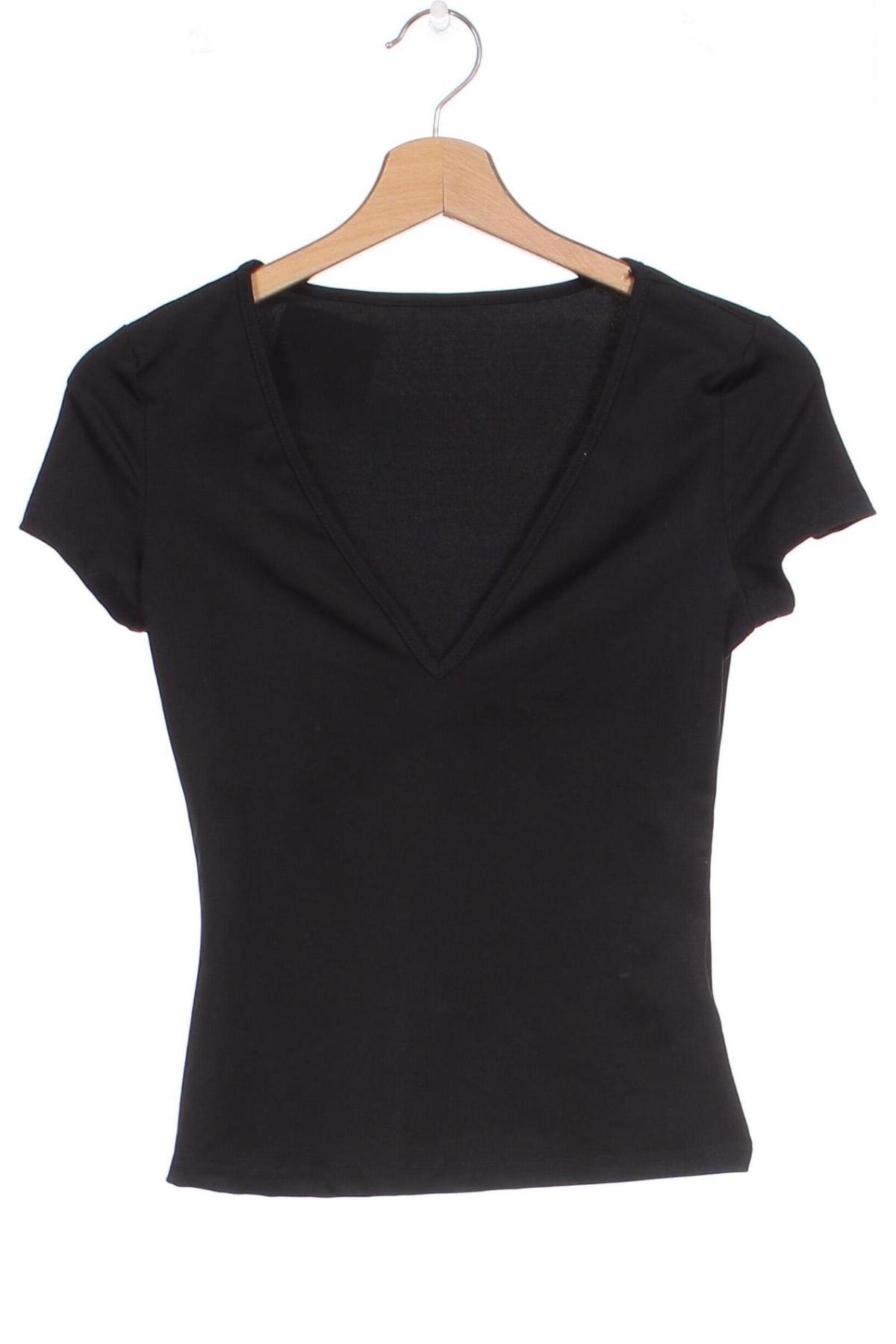 Damen T-Shirt SHEIN, Größe XS, Farbe Schwarz, Preis € 6,65