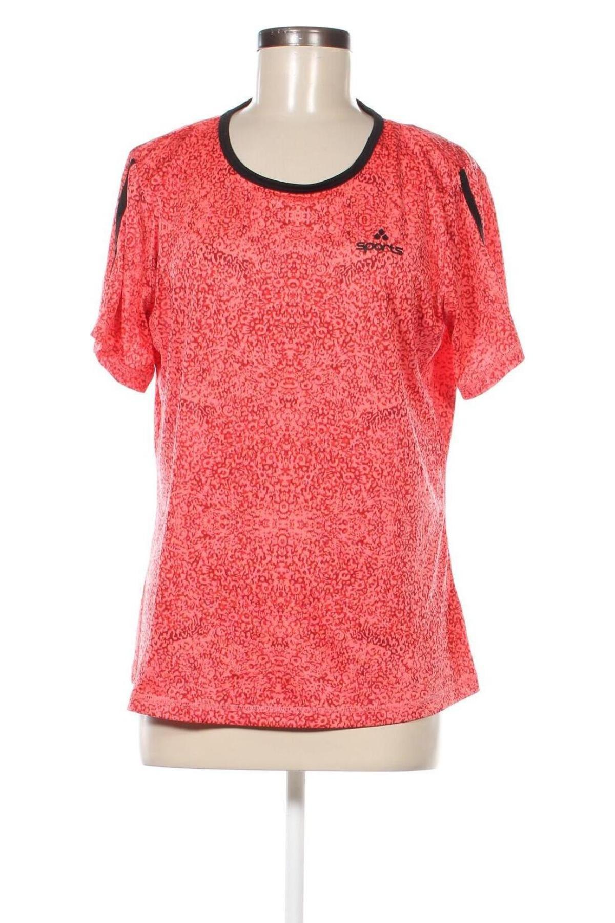 Γυναικείο t-shirt Sports, Μέγεθος L, Χρώμα Πολύχρωμο, Τιμή 7,24 €