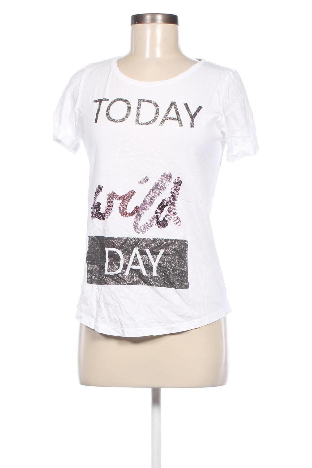 Damen T-Shirt Street One, Größe S, Farbe Weiß, Preis € 6,12