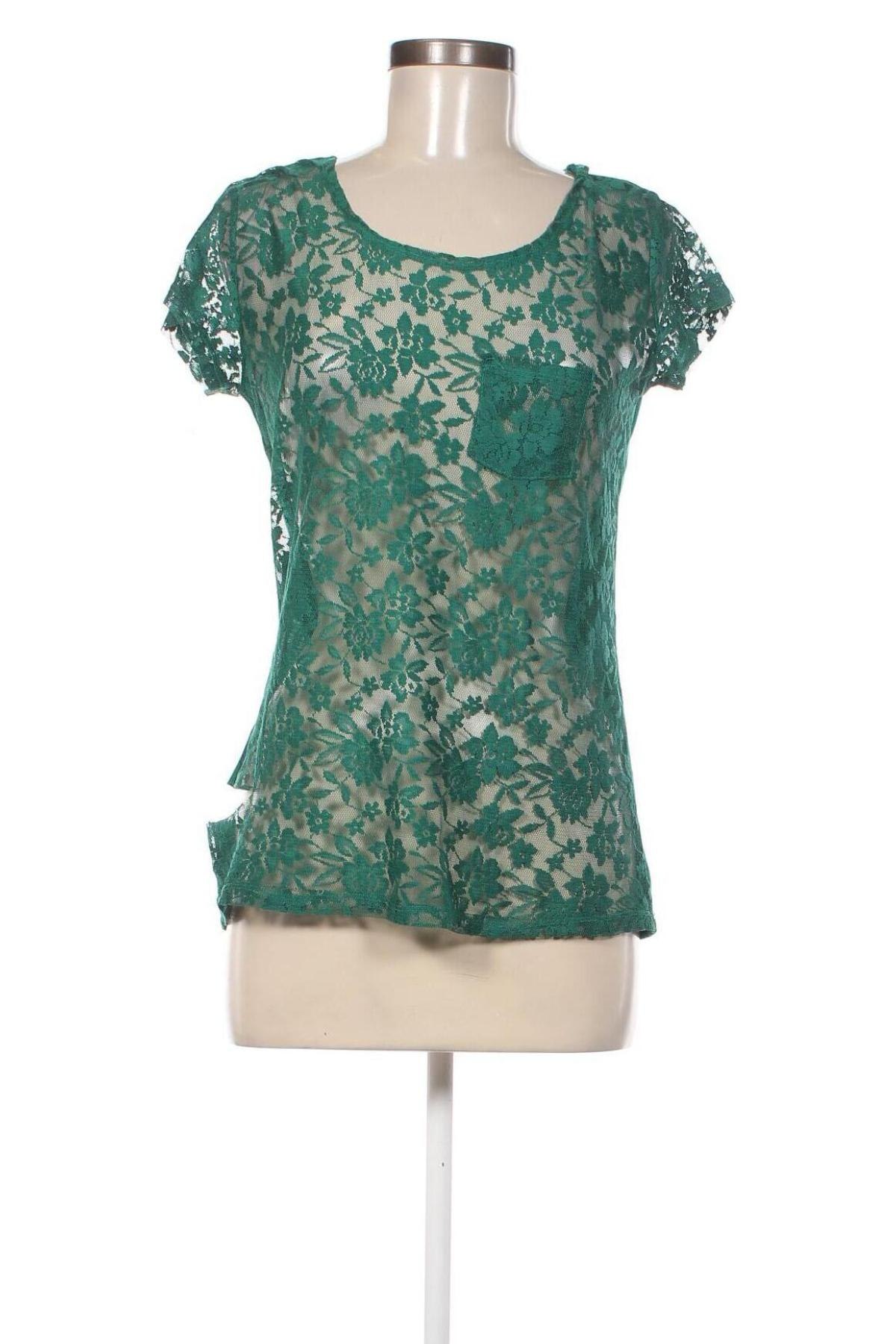 Damen T-Shirt Terranova, Größe M, Farbe Grün, Preis 3,77 €