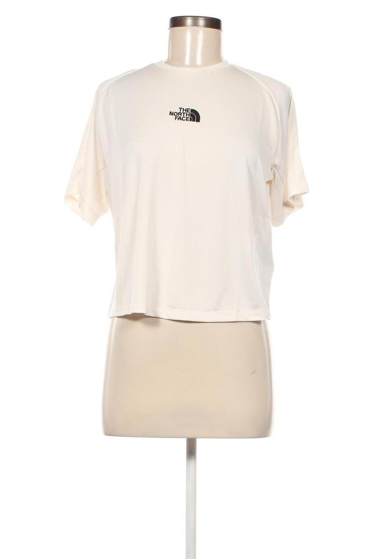 Γυναικείο t-shirt The North Face, Μέγεθος M, Χρώμα Εκρού, Τιμή 33,40 €