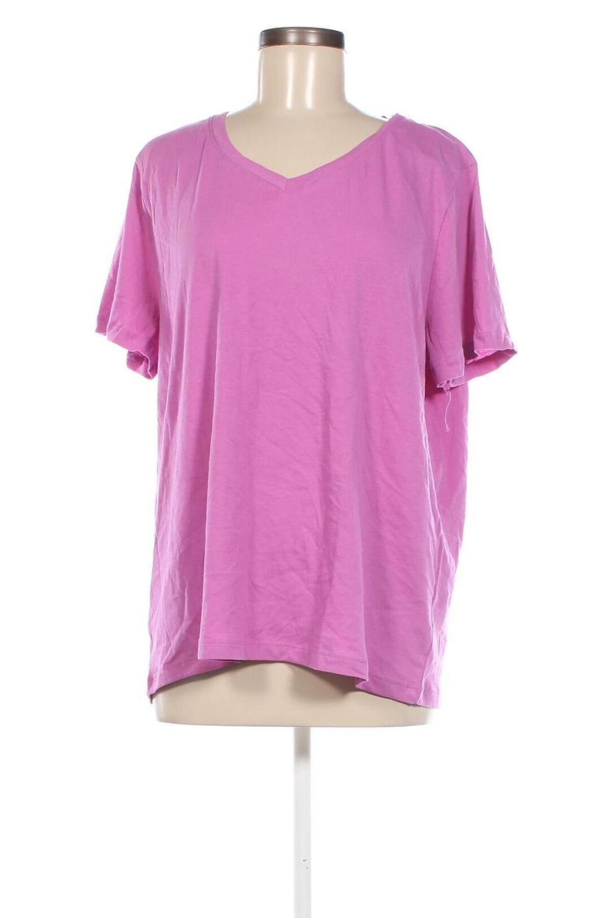 Damen T-Shirt Time and tru, Größe XXL, Farbe Lila, Preis 9,05 €