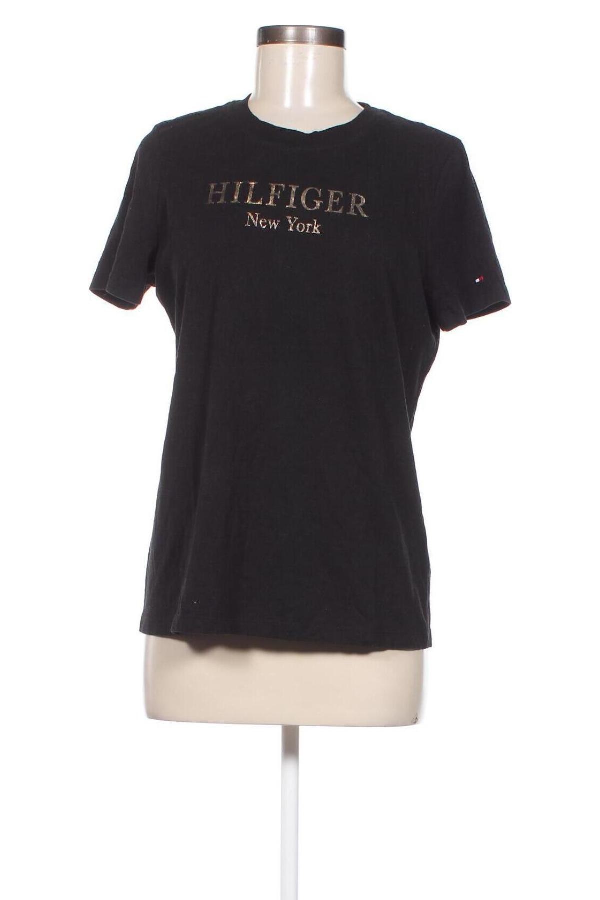 Tricou de femei Tommy Hilfiger, Mărime L, Culoare Negru, Preț 253,29 Lei