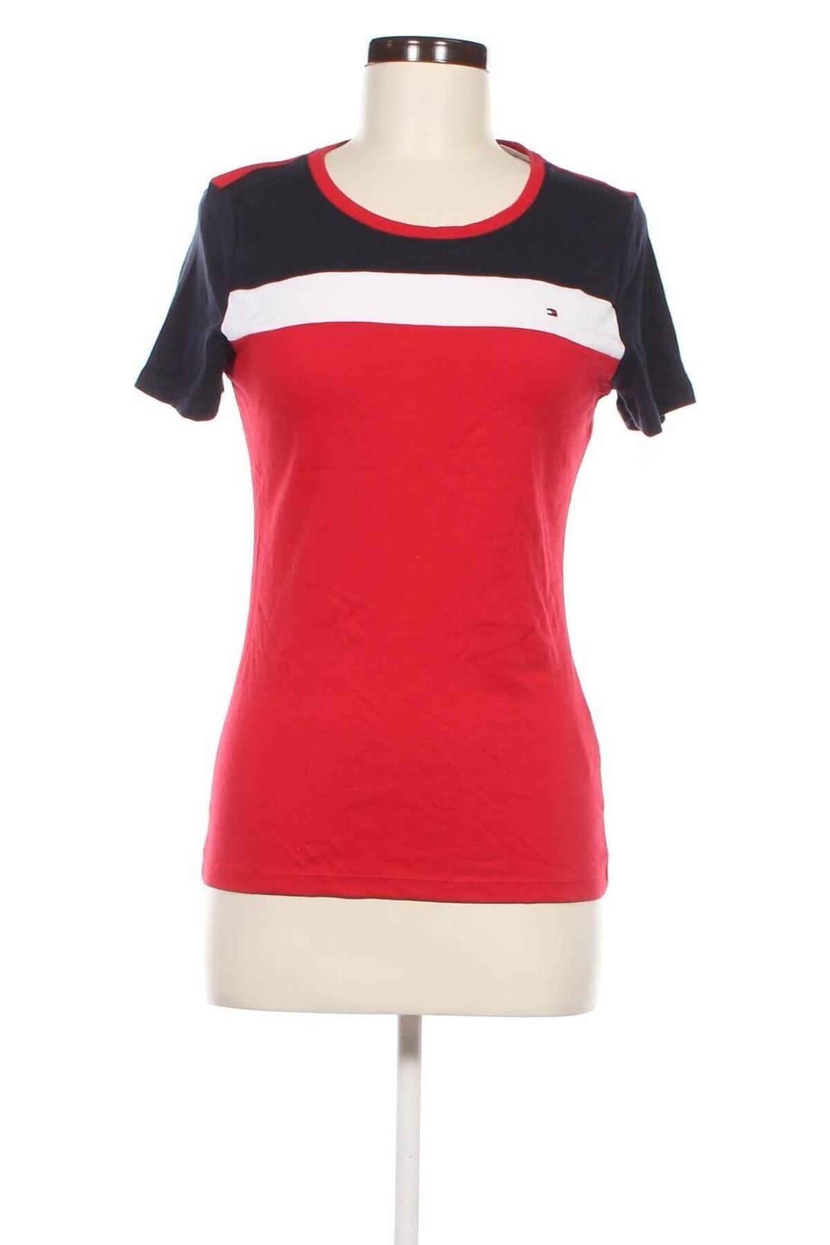 Дамска тениска Tommy Hilfiger, Размер M, Цвят Многоцветен, Цена 73,15 лв.