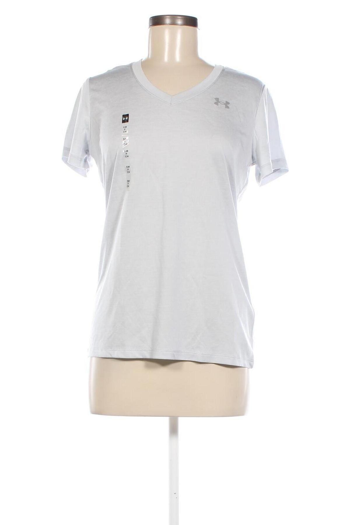 Γυναικείο t-shirt Under Armour, Μέγεθος M, Χρώμα Γκρί, Τιμή 30,36 €