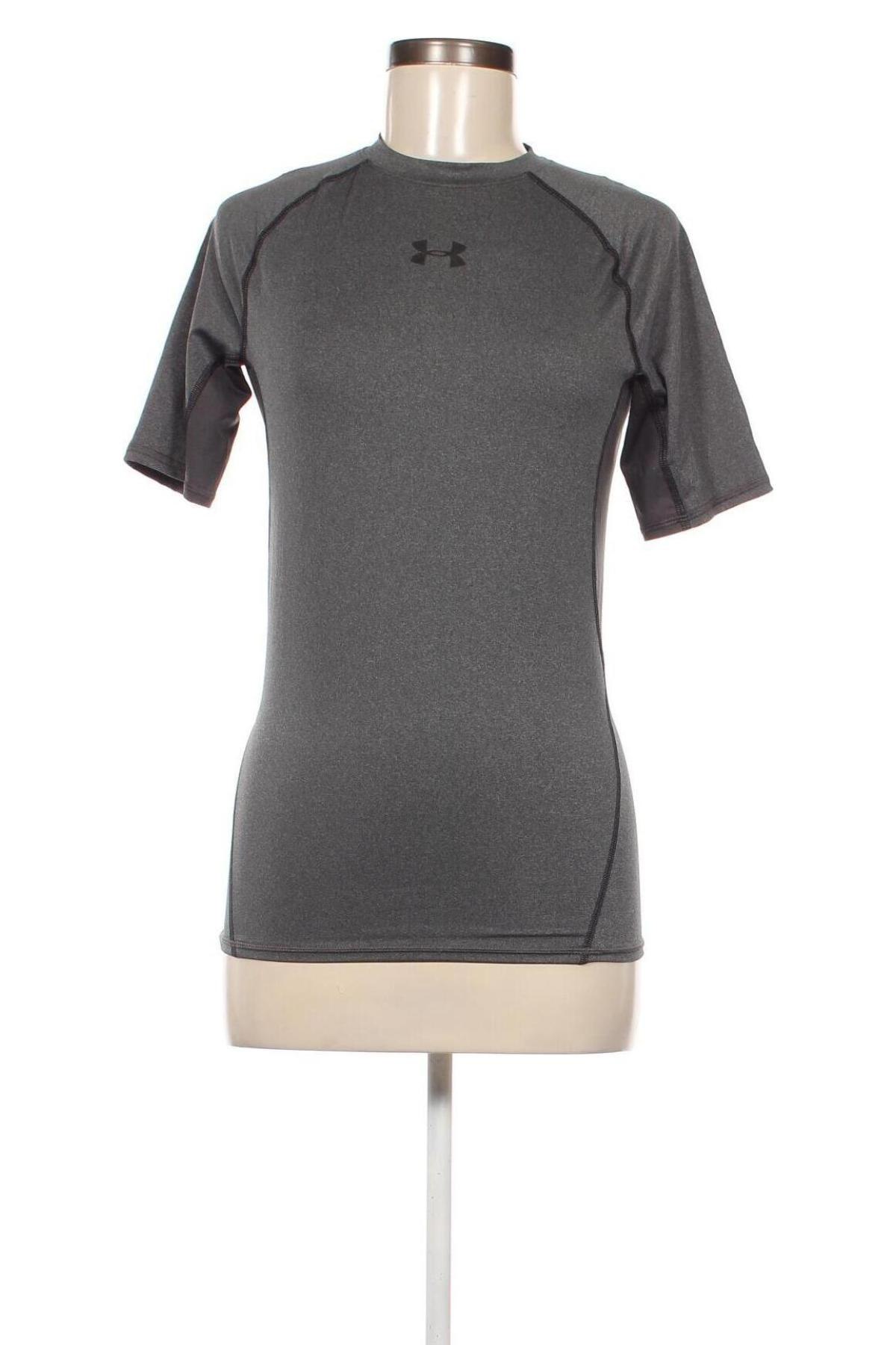 Γυναικείο t-shirt Under Armour, Μέγεθος M, Χρώμα Γκρί, Τιμή 15,03 €