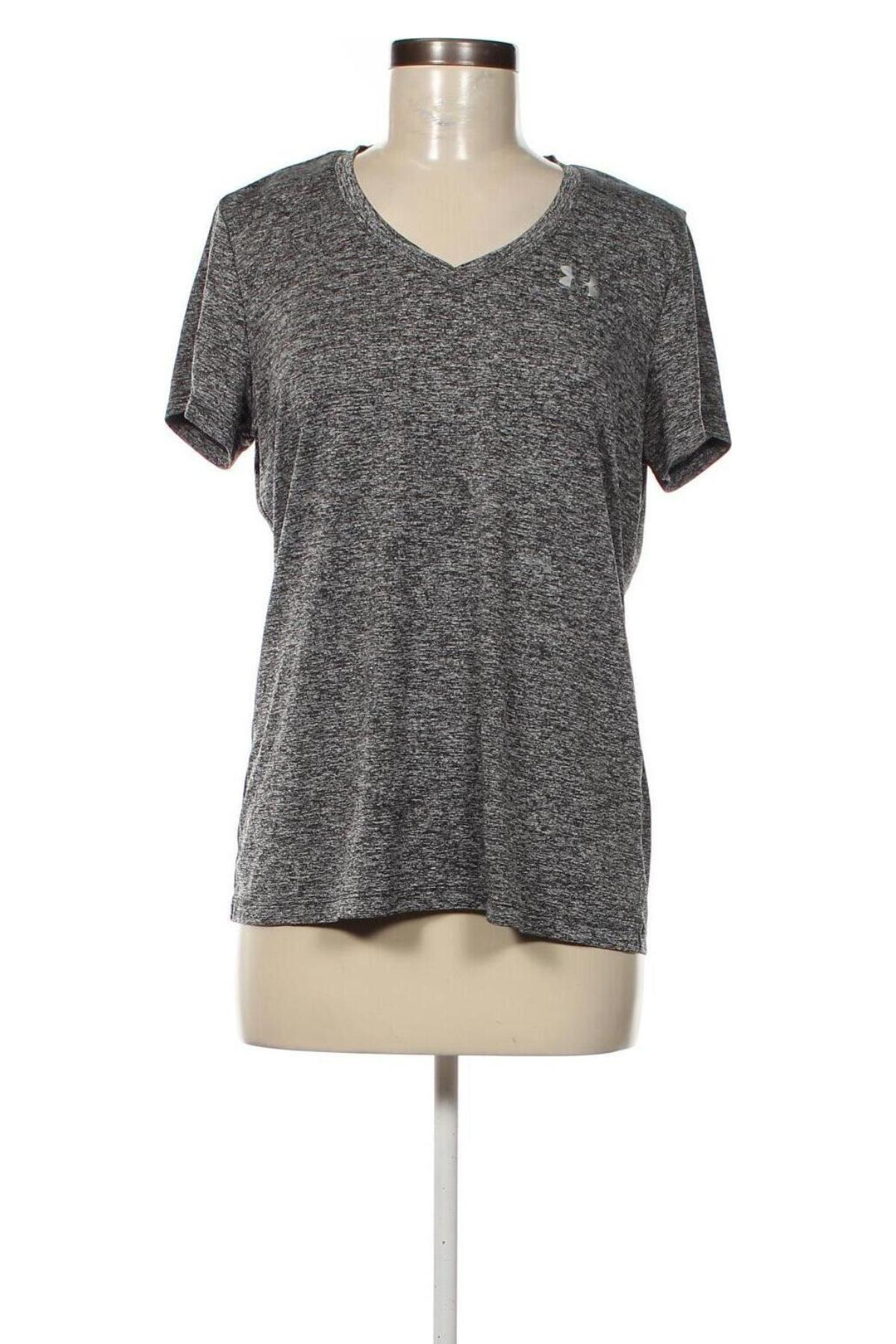 Damen T-Shirt Under Armour, Größe L, Farbe Grau, Preis € 17,85