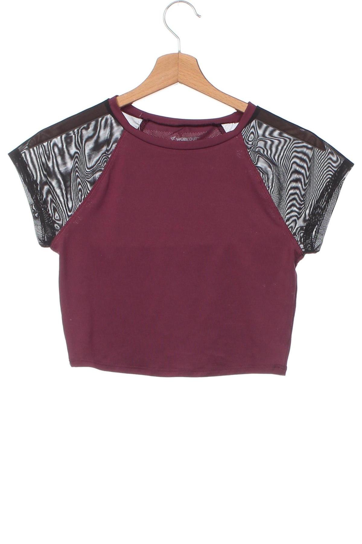 Damen T-Shirt Work Out, Größe XS, Farbe Mehrfarbig, Preis 3,99 €