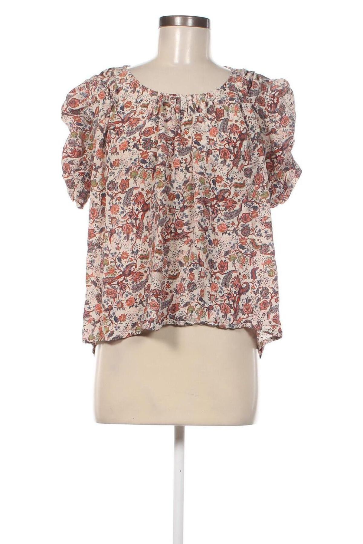 Γυναικείο t-shirt Zara, Μέγεθος S, Χρώμα Πολύχρωμο, Τιμή 8,78 €