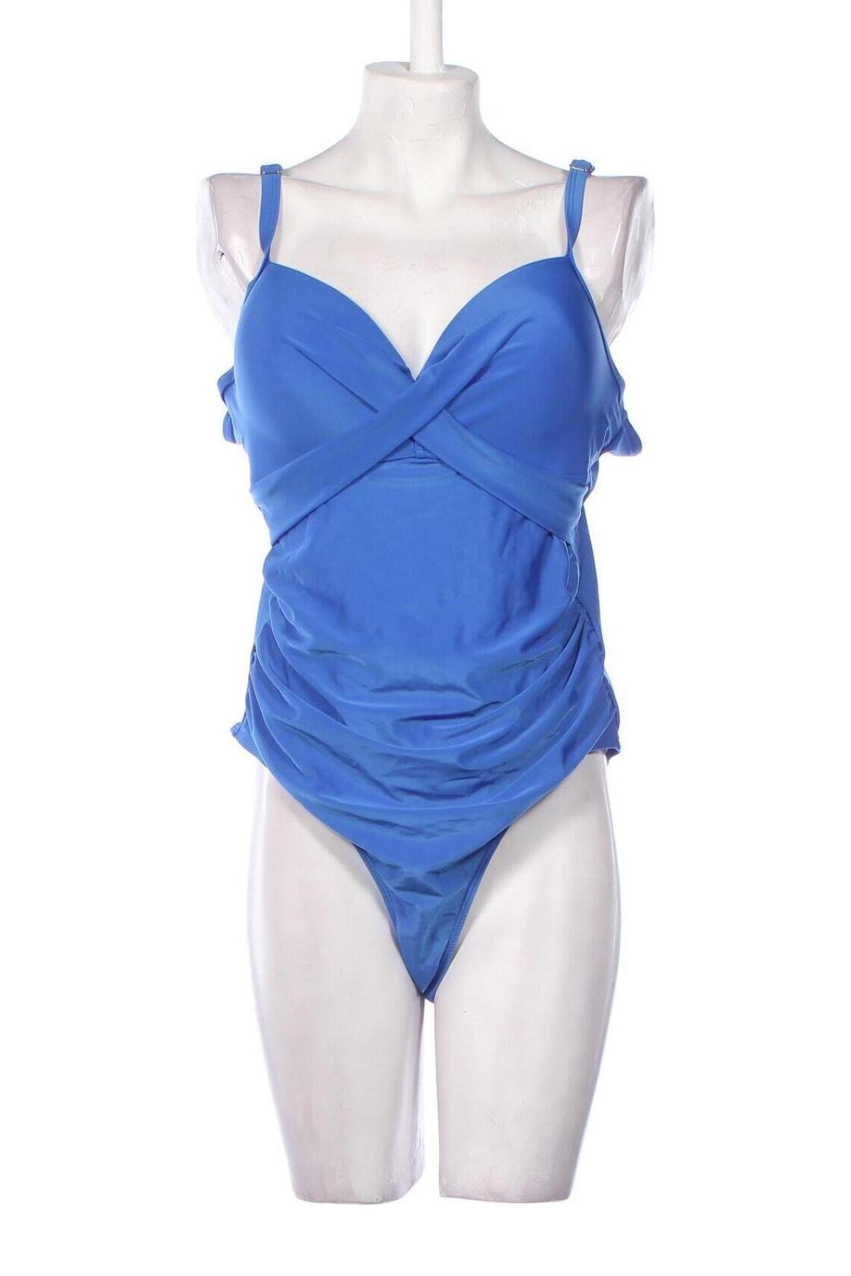 Costum de baie de damă SHEIN, Mărime 4XL, Culoare Albastru, Preț 73,47 Lei