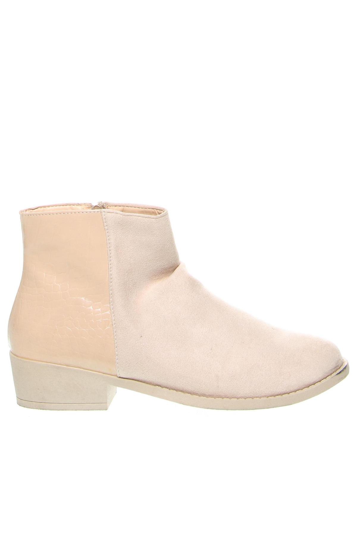 Damen Stiefeletten, Größe 42, Farbe Beige, Preis 33,40 €