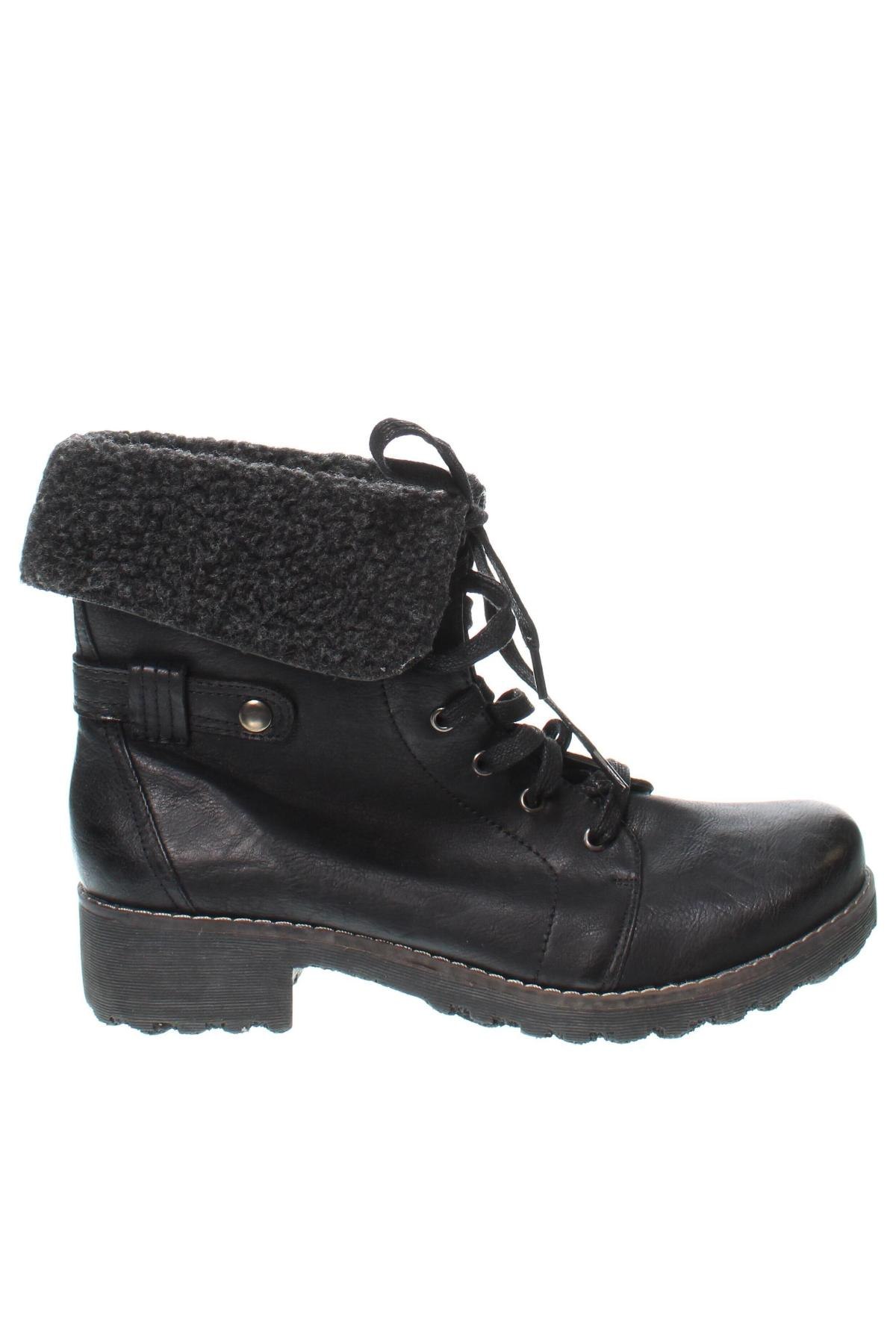 Botine de damă Depeche, Mărime 42, Culoare Negru, Preț 315,79 Lei